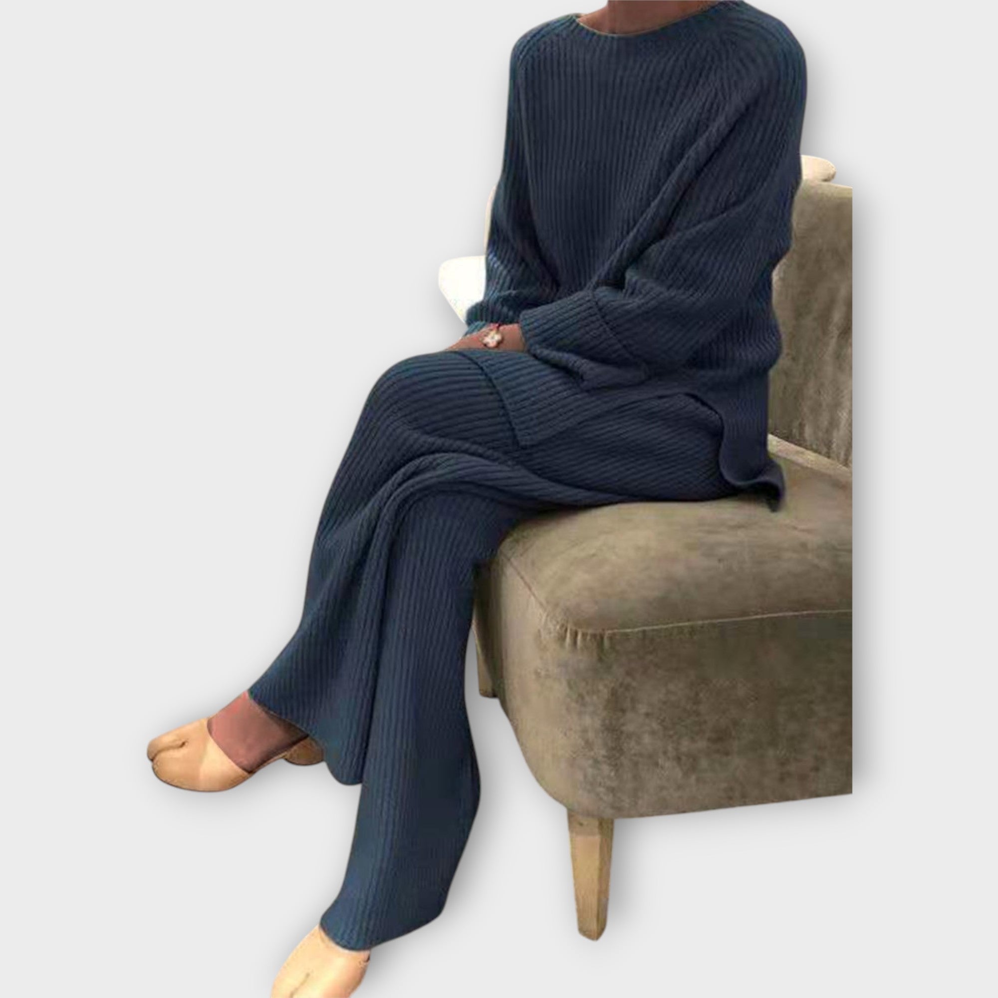 Knitted Set with Relaxed Fit