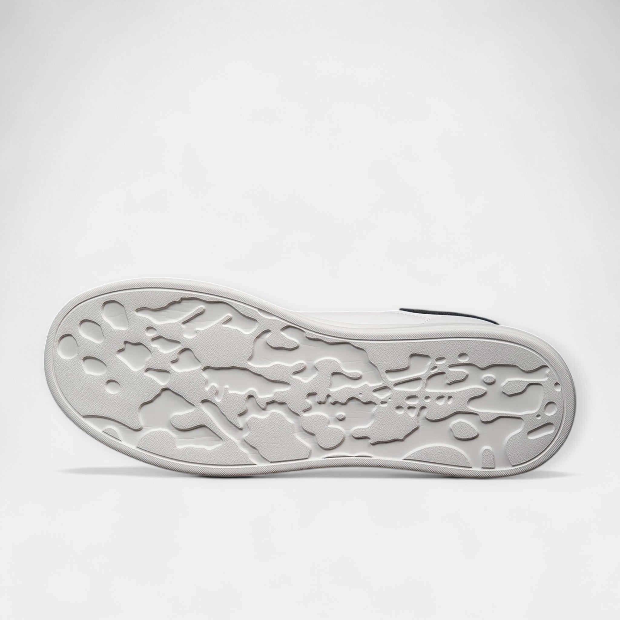 White Leather Sports Trainers