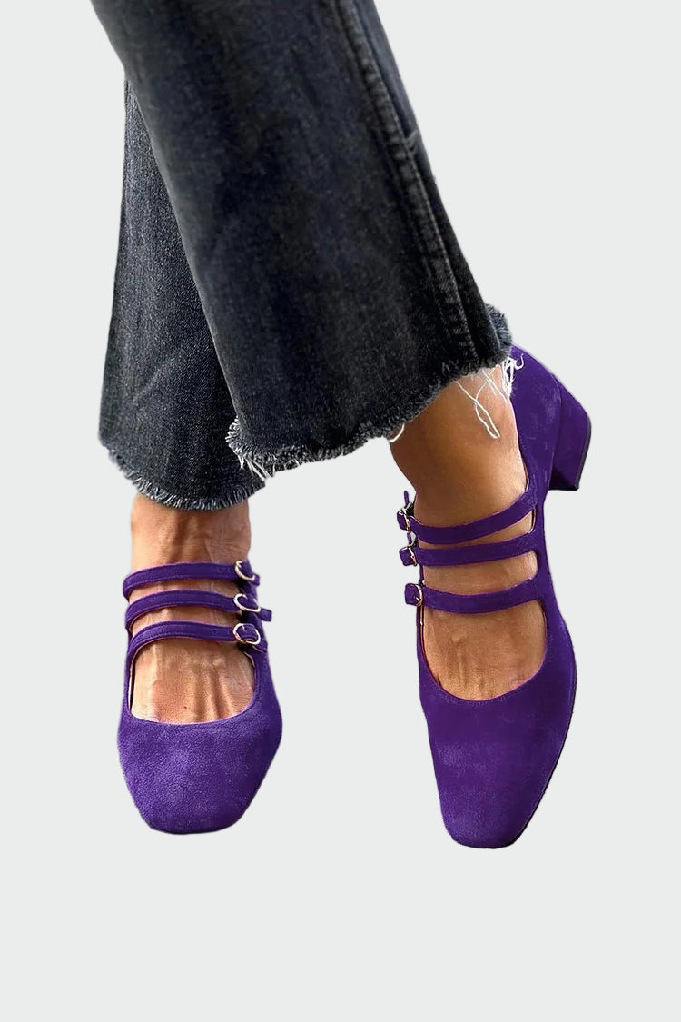 Ballet Flats with Straps