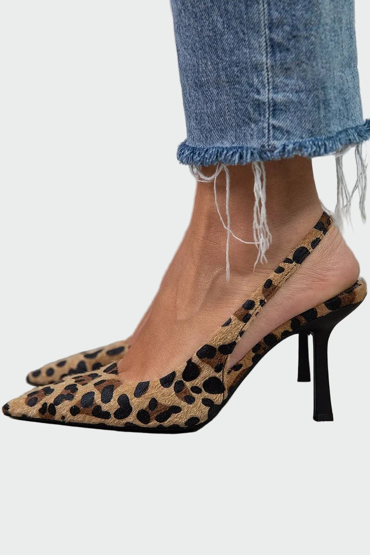 Animal Print Heels