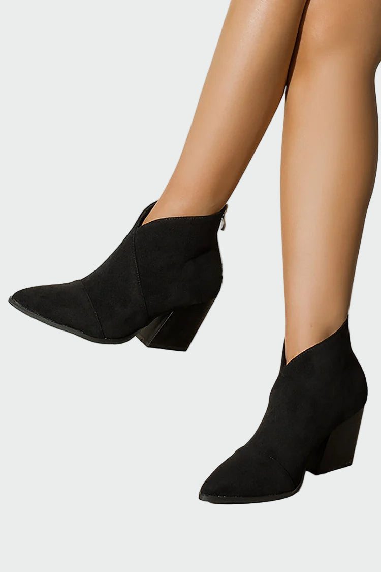 Pointed Toe Ankle Boots