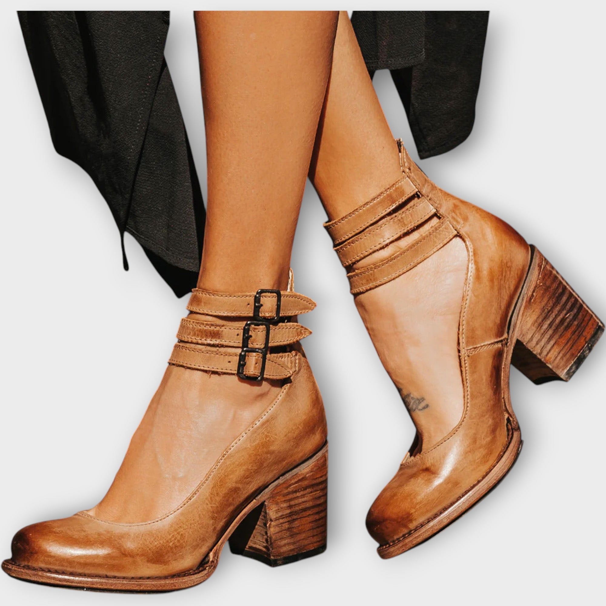 Strappy Heeled Shoes