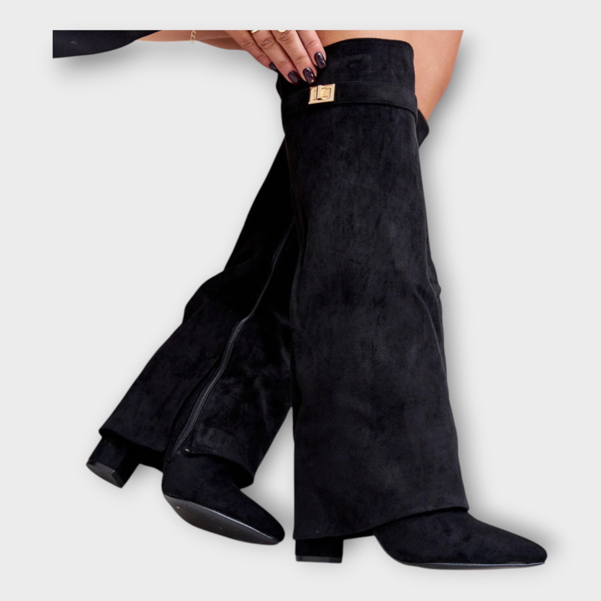 Tall Boots with Elegant Design