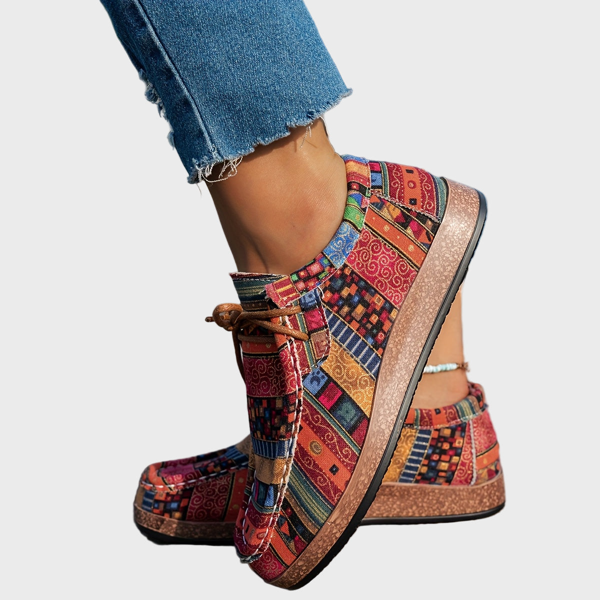 Colourful Boho Shoes
