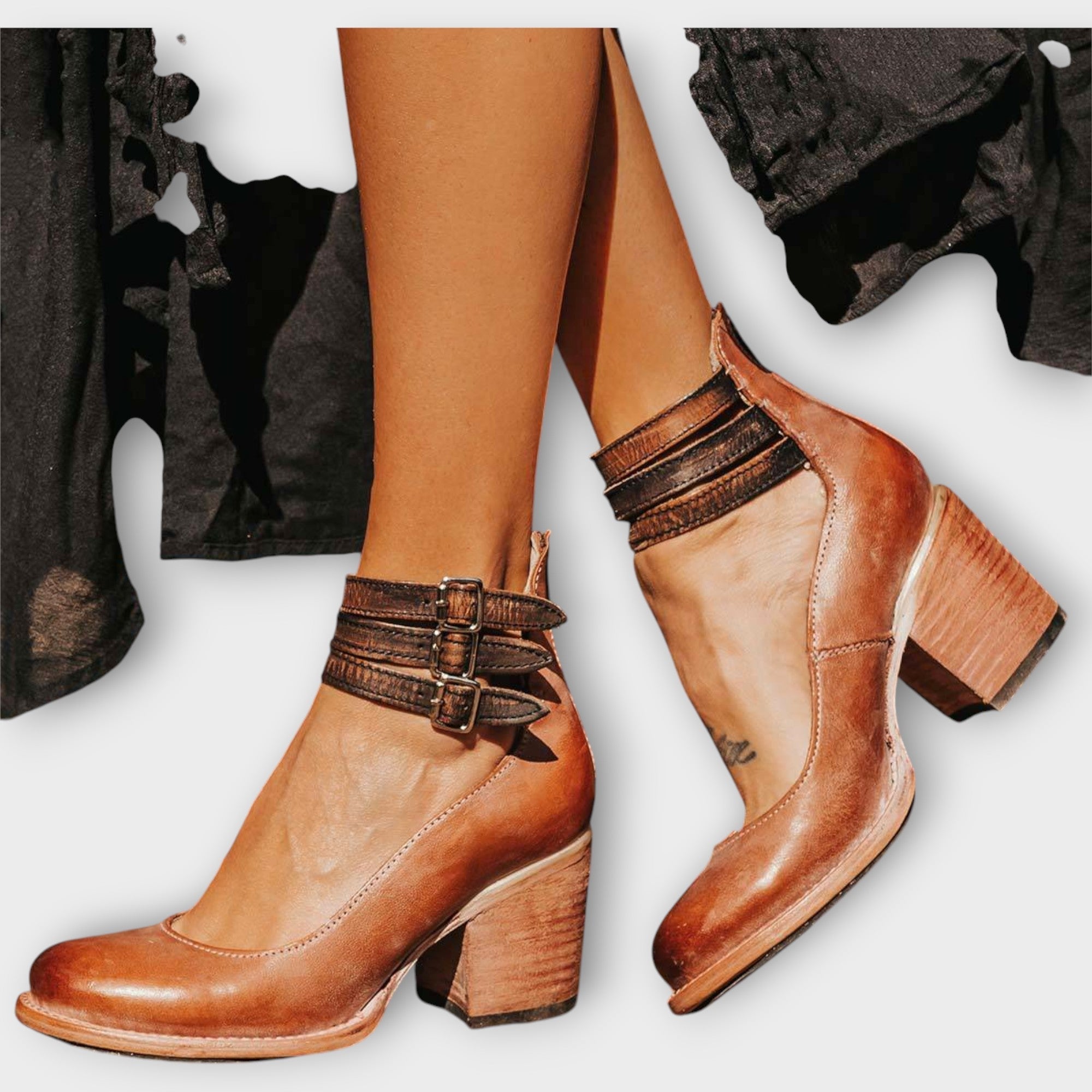 Strappy Heeled Shoes