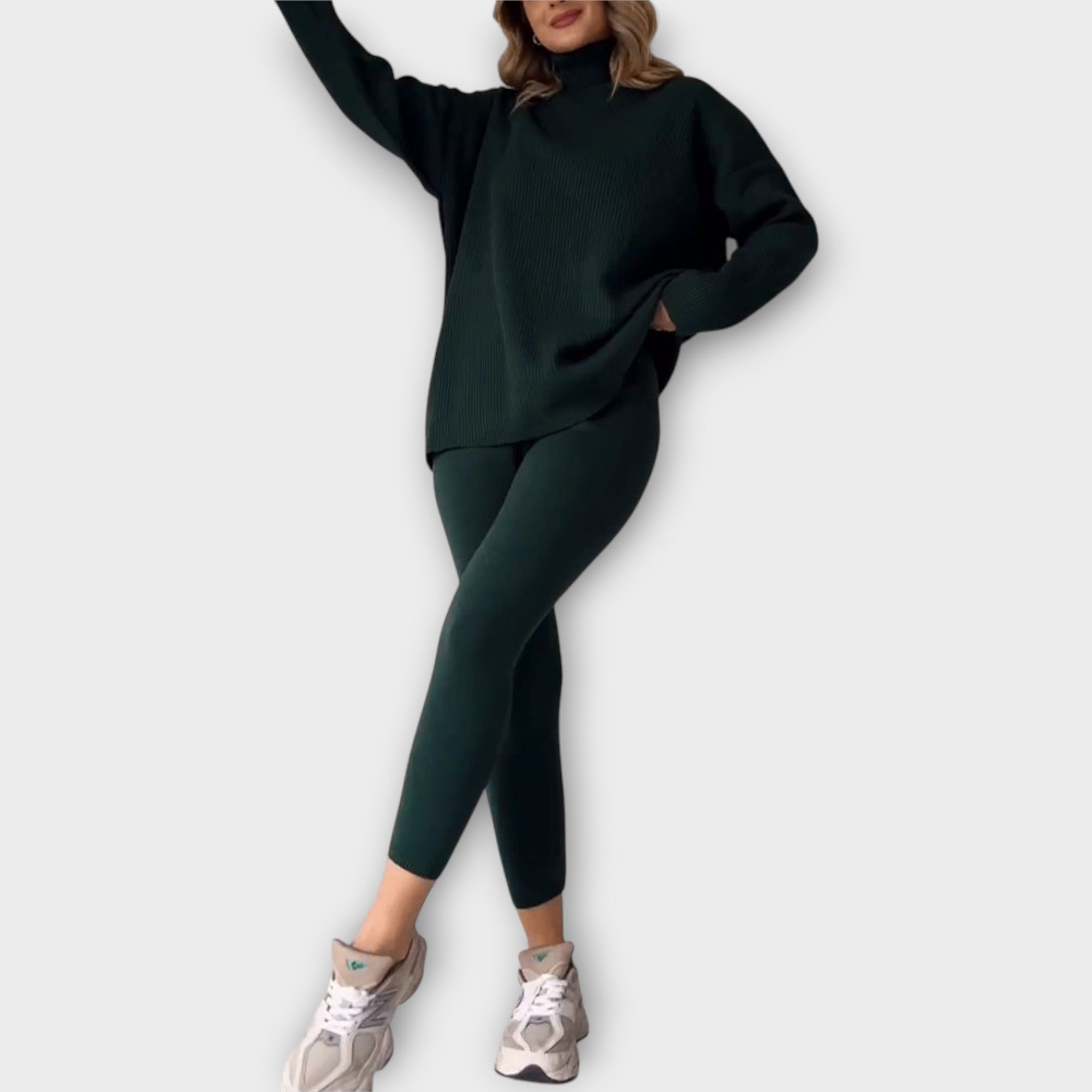 Knitted Set with Modern Aesthetic