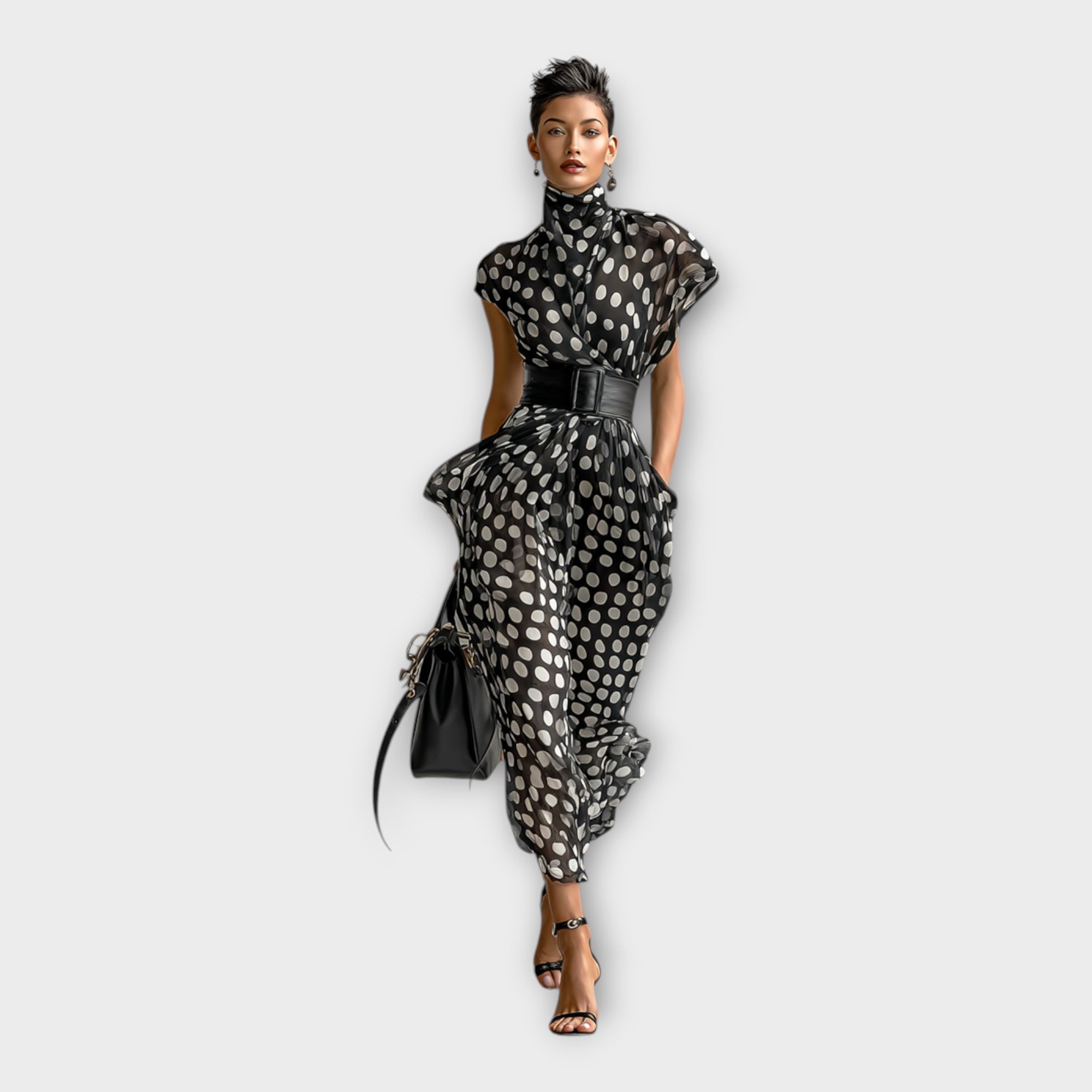 Long dress with a refined and timeless aesthetic