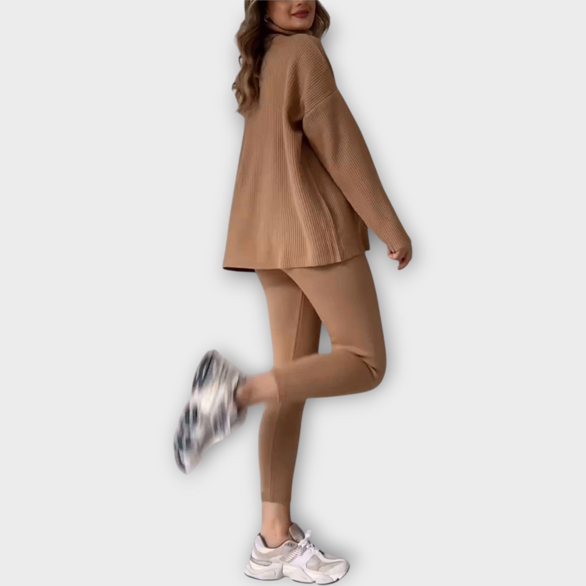 Knitted Set with Modern Aesthetic