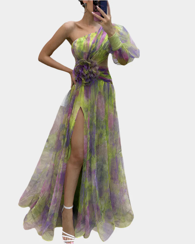 Romantic Dress with a Split