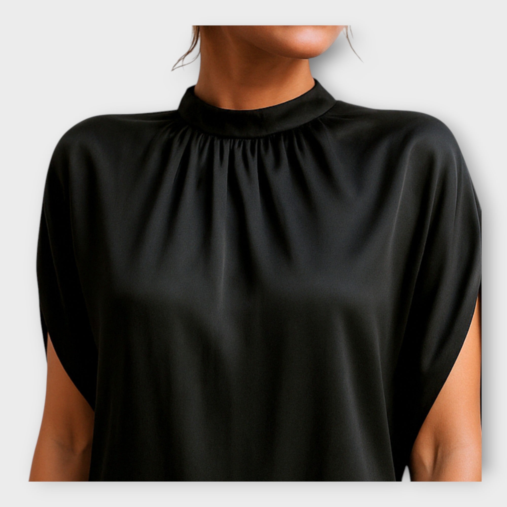 Elegant mini dress with timeless character