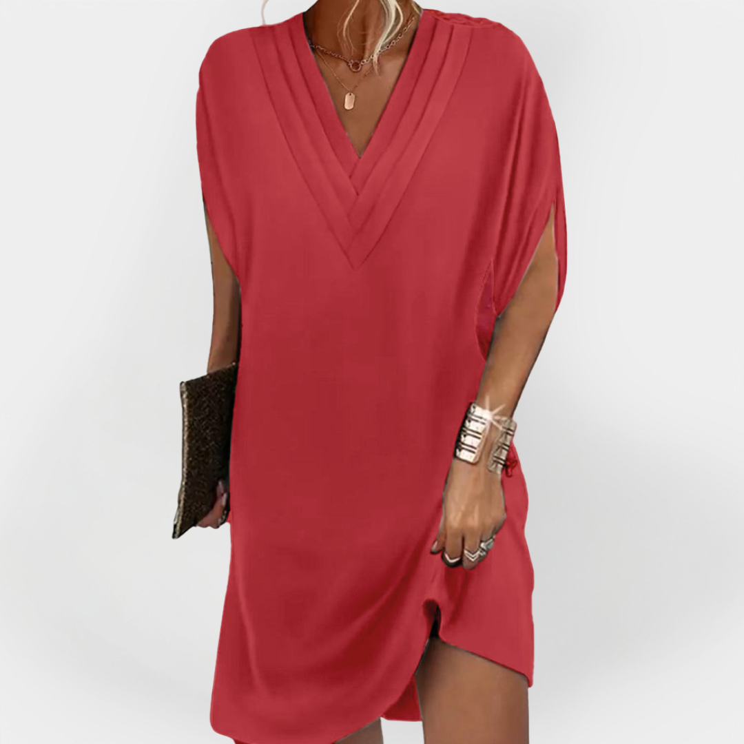 Elegant Dress with Flattering Line