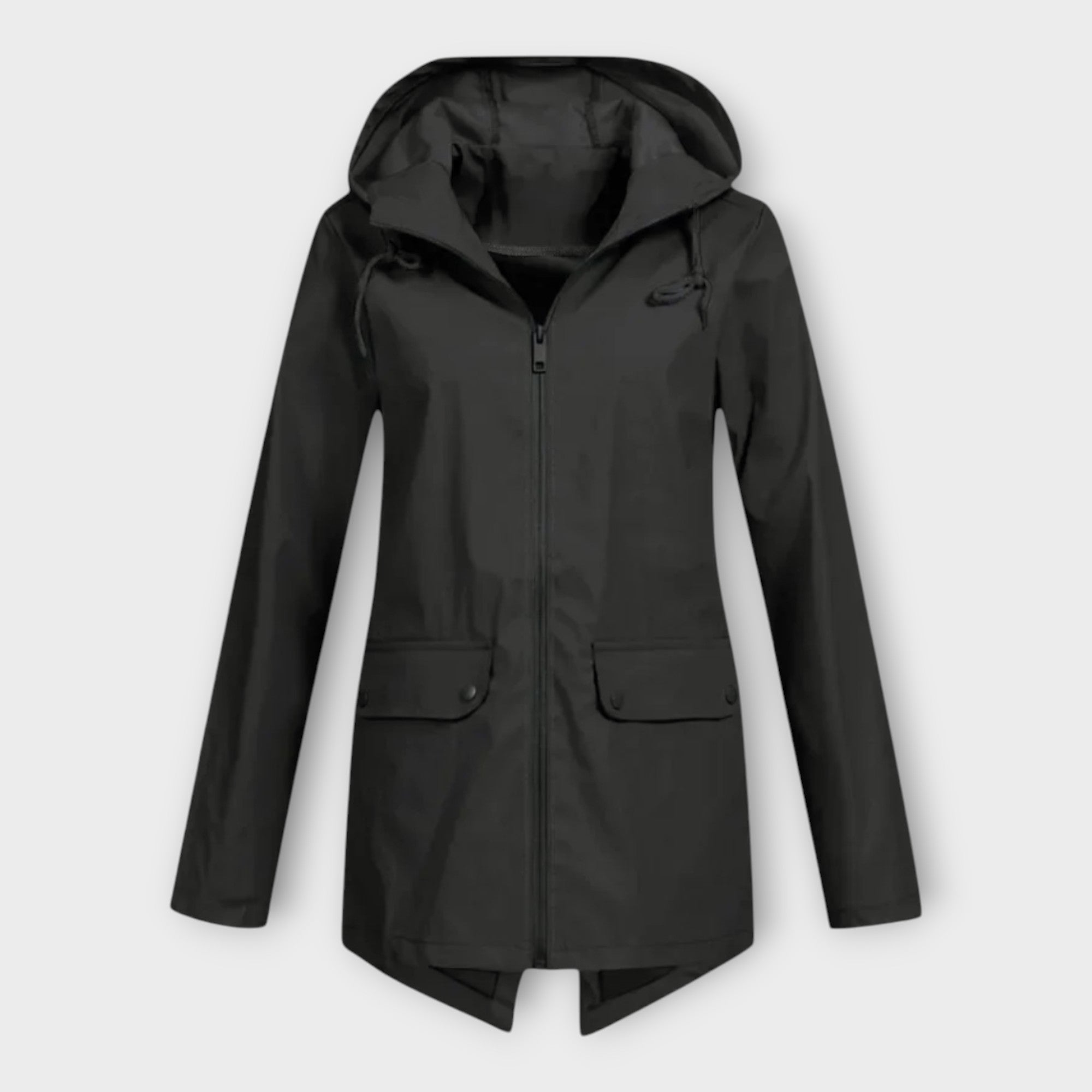 Elegant Waterproof Jacket with Hood
