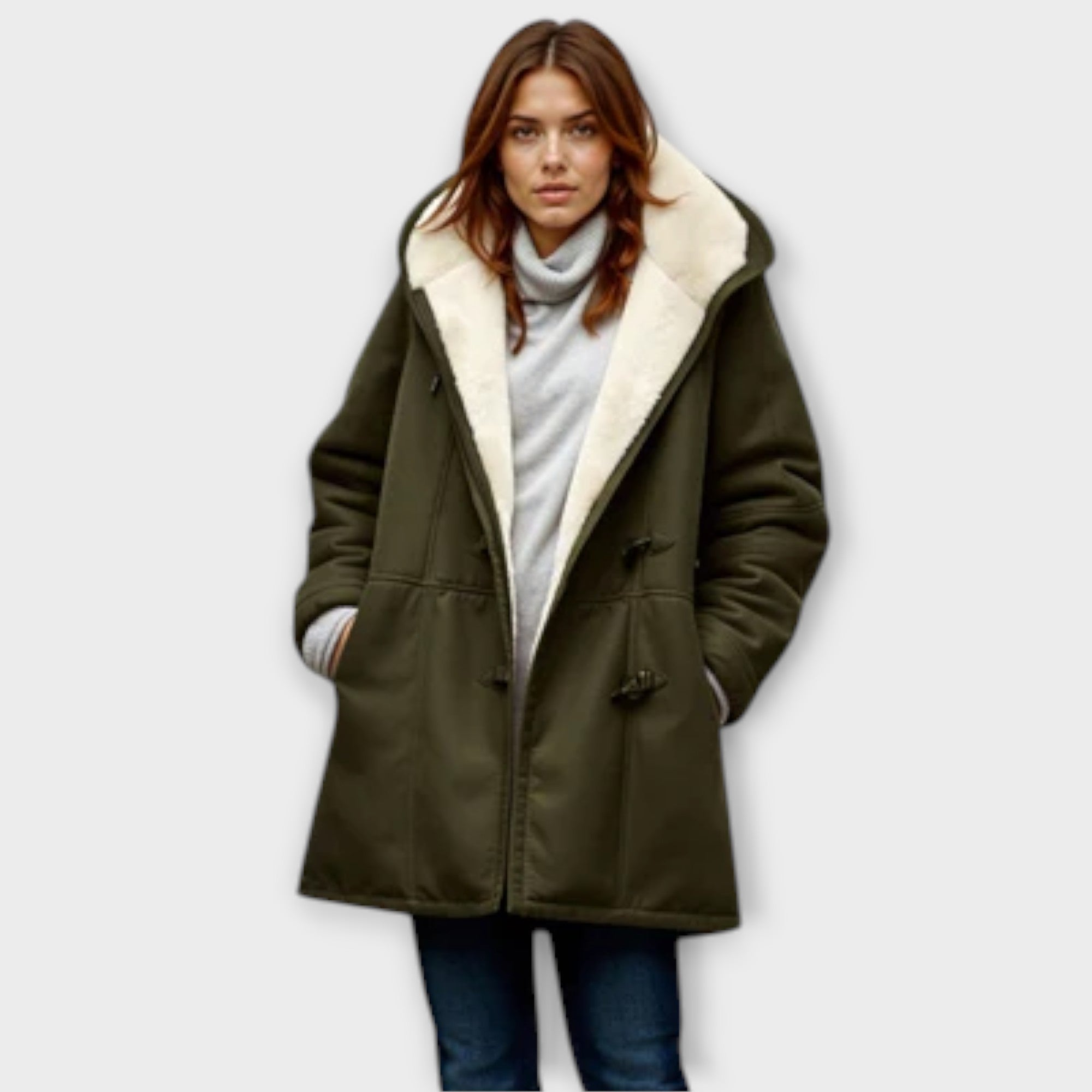 Antonia - Comfortable Coat with Fleece Lining