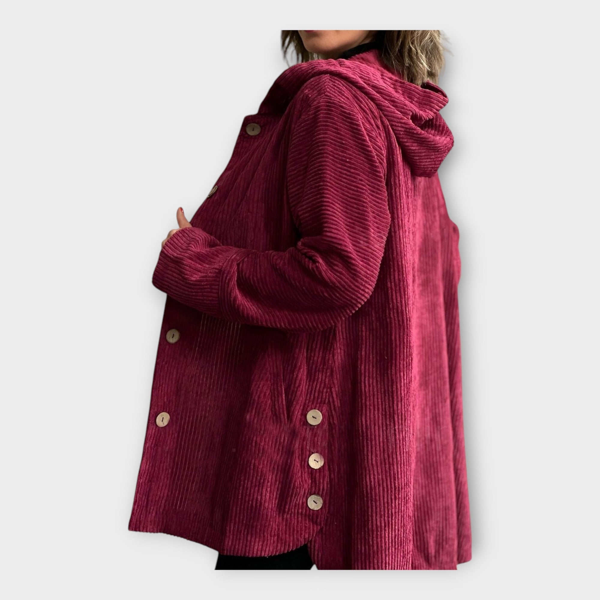 Long Everyday Hooded Coat