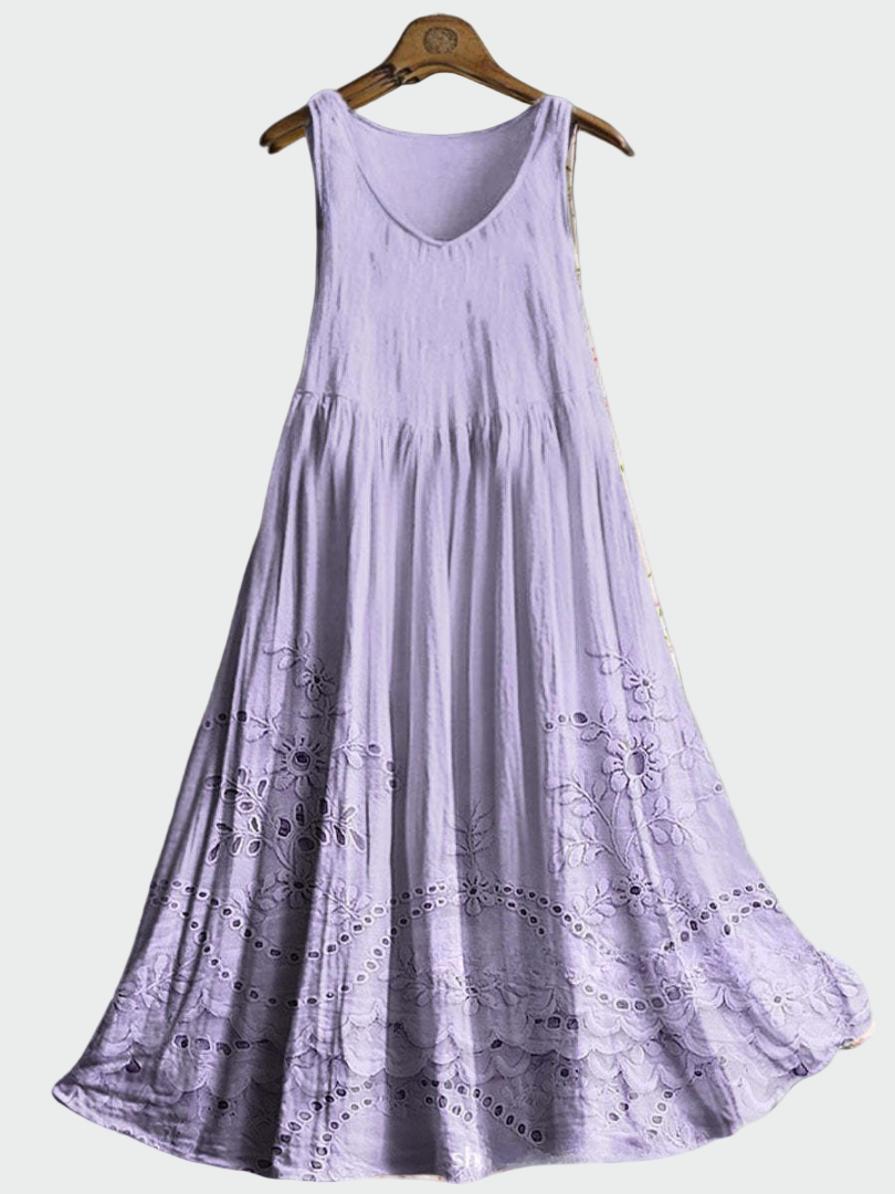 Dress with English Lace