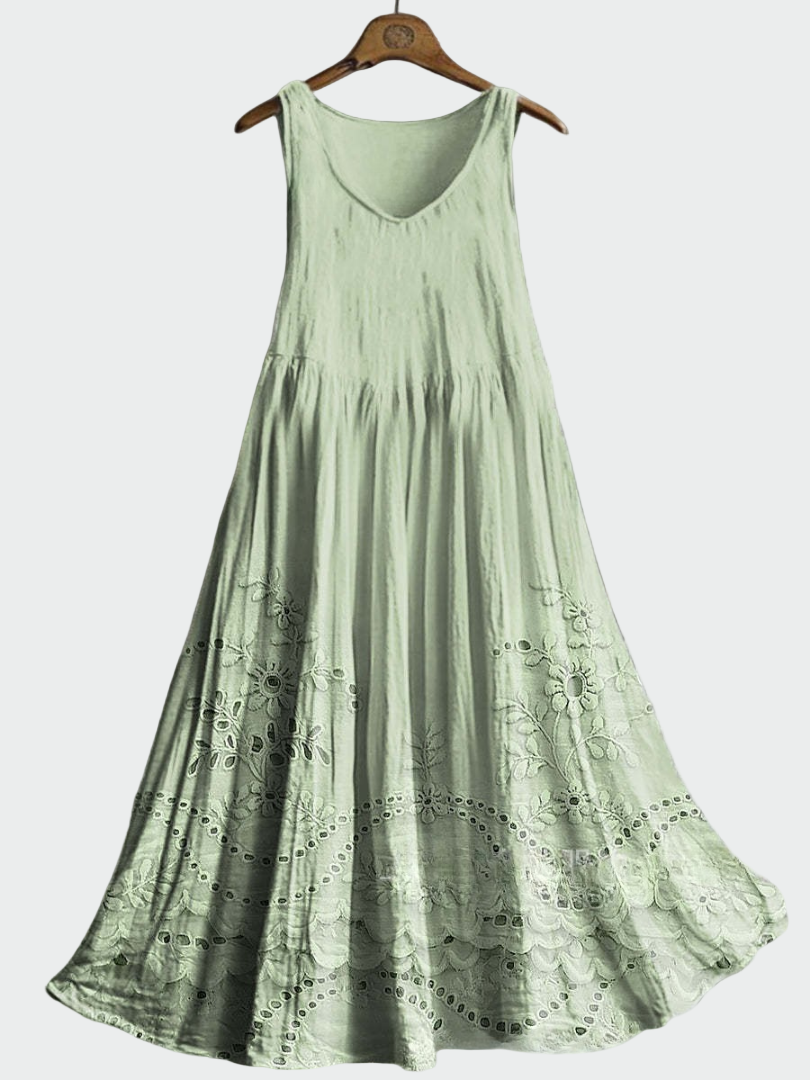 Dress with English Lace