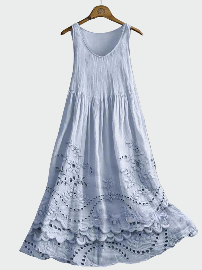 Dress with English Lace