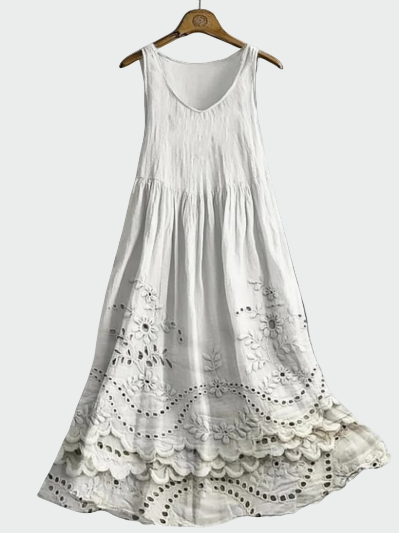 Dress with English Lace