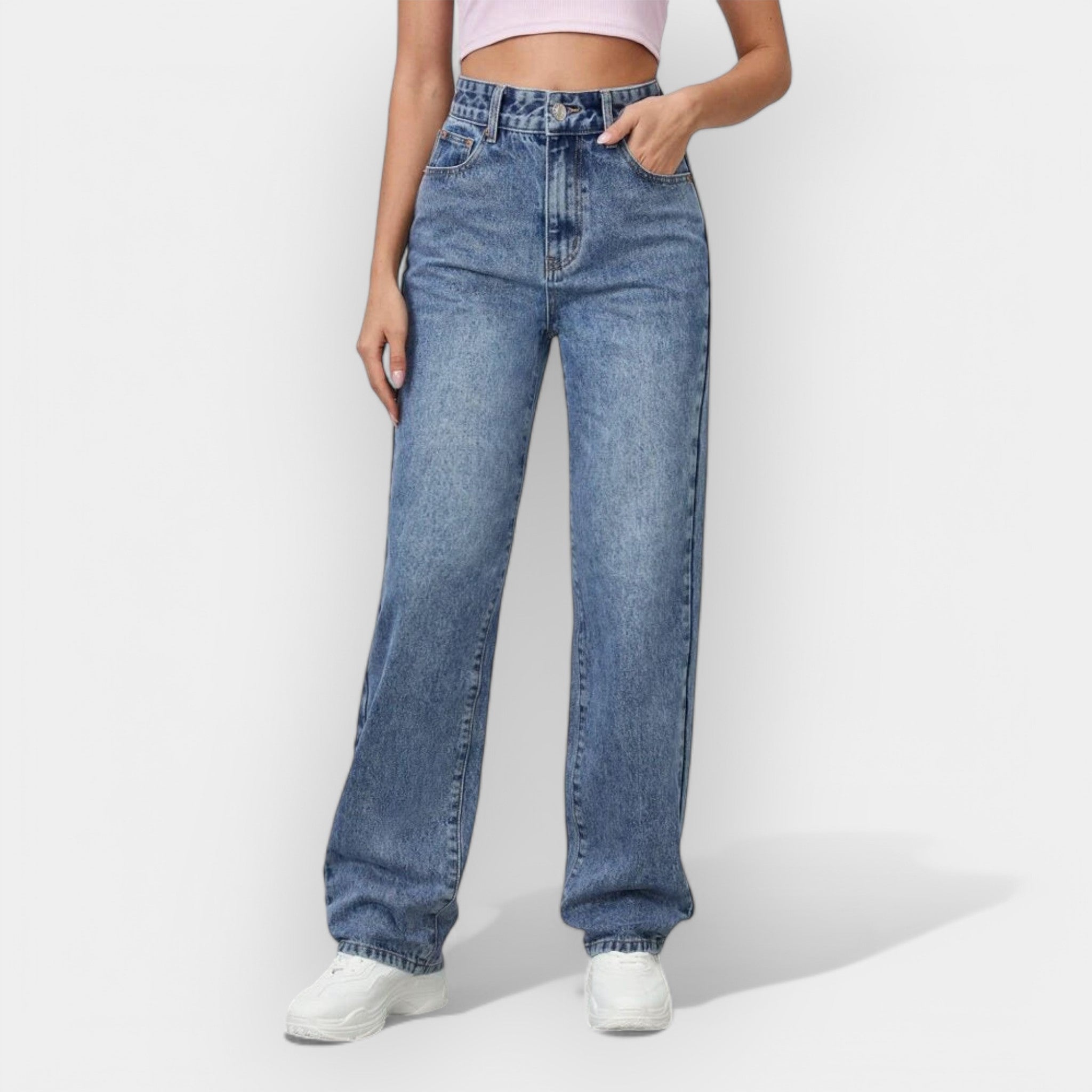 Straight Leg Jeans
