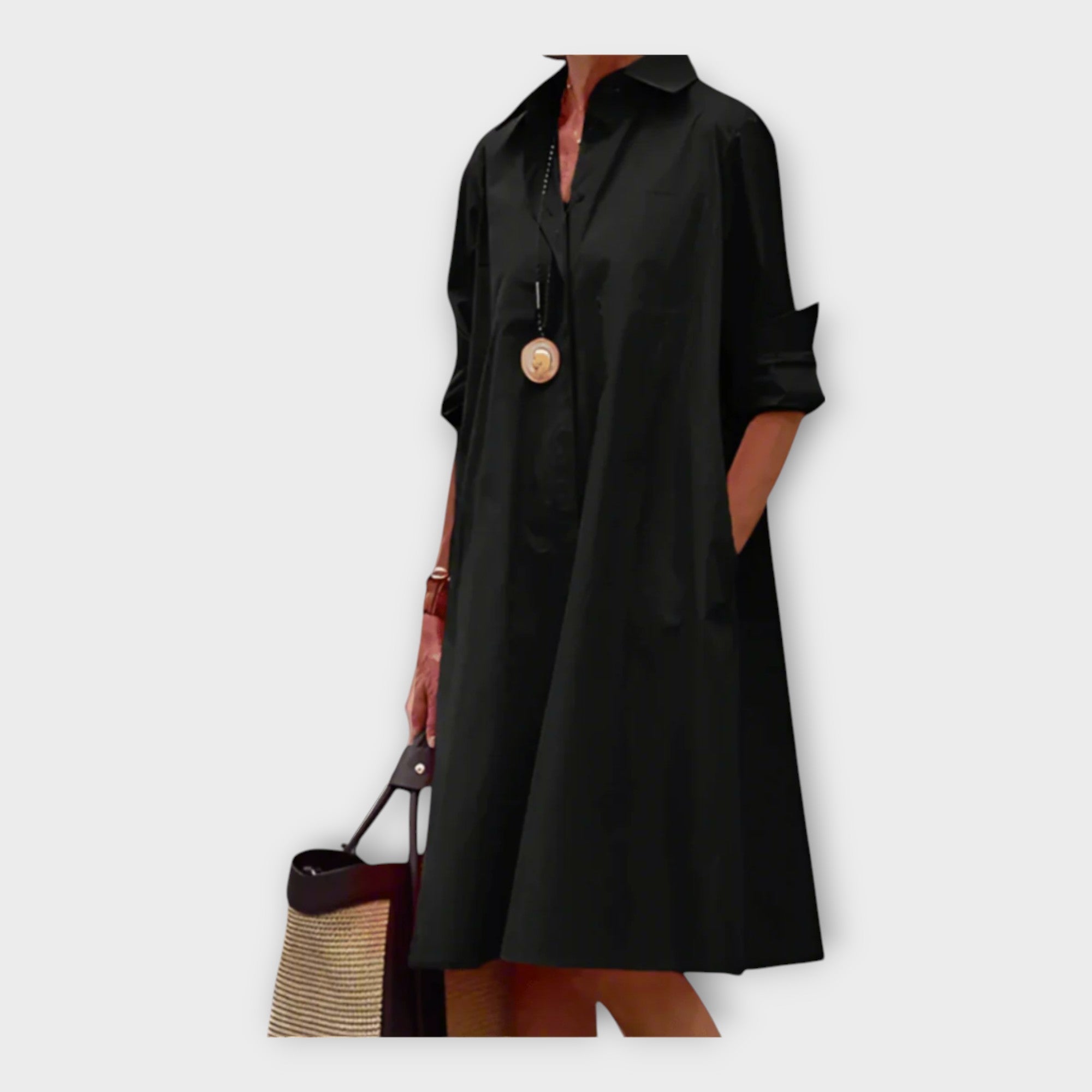 Elegant Polo Dress in Premium Fabric