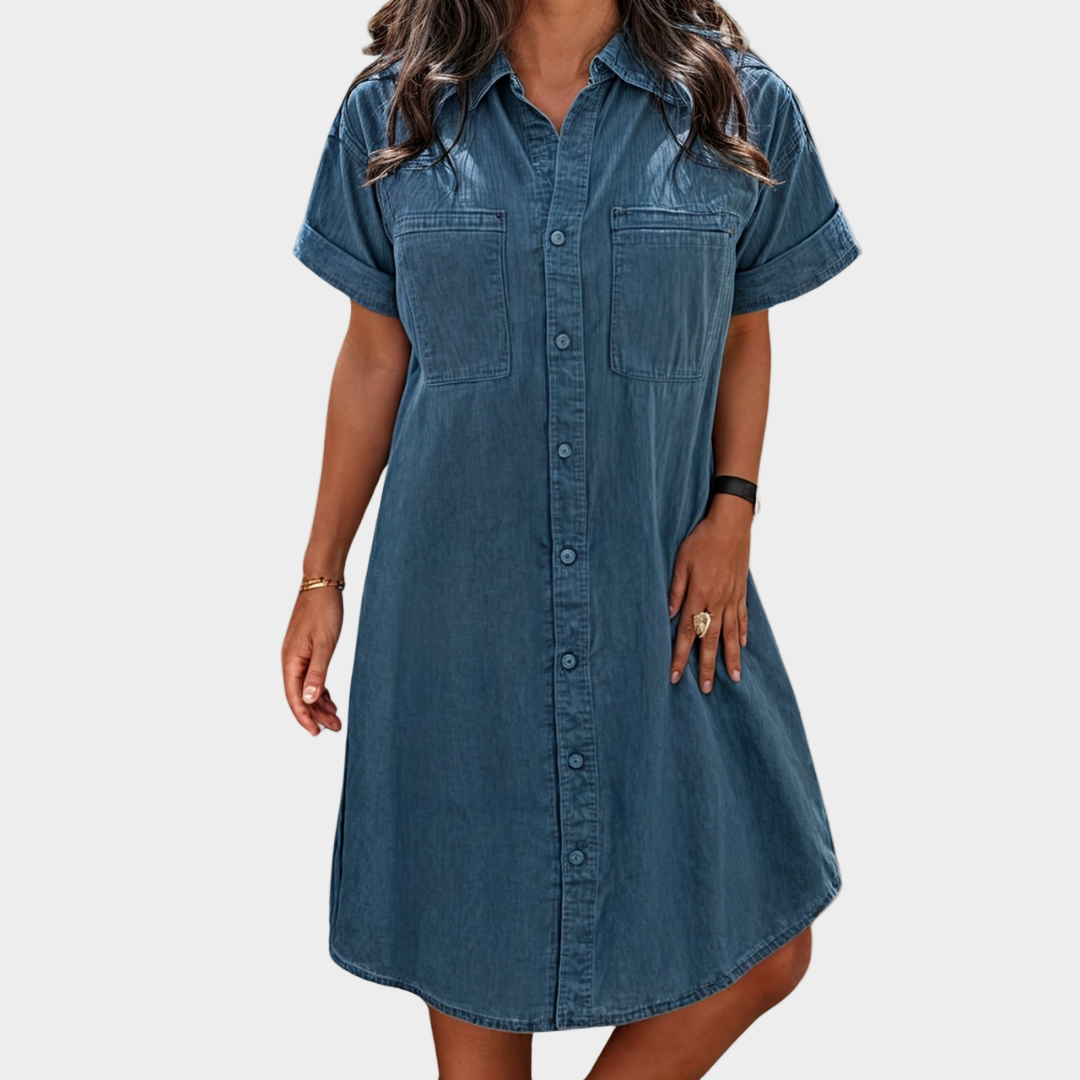 Soft Summer Denim Dress