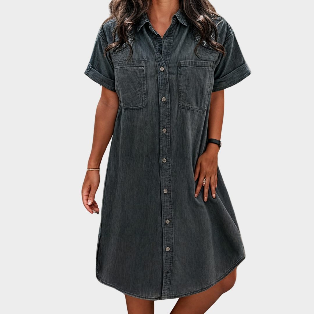 Soft Summer Denim Dress