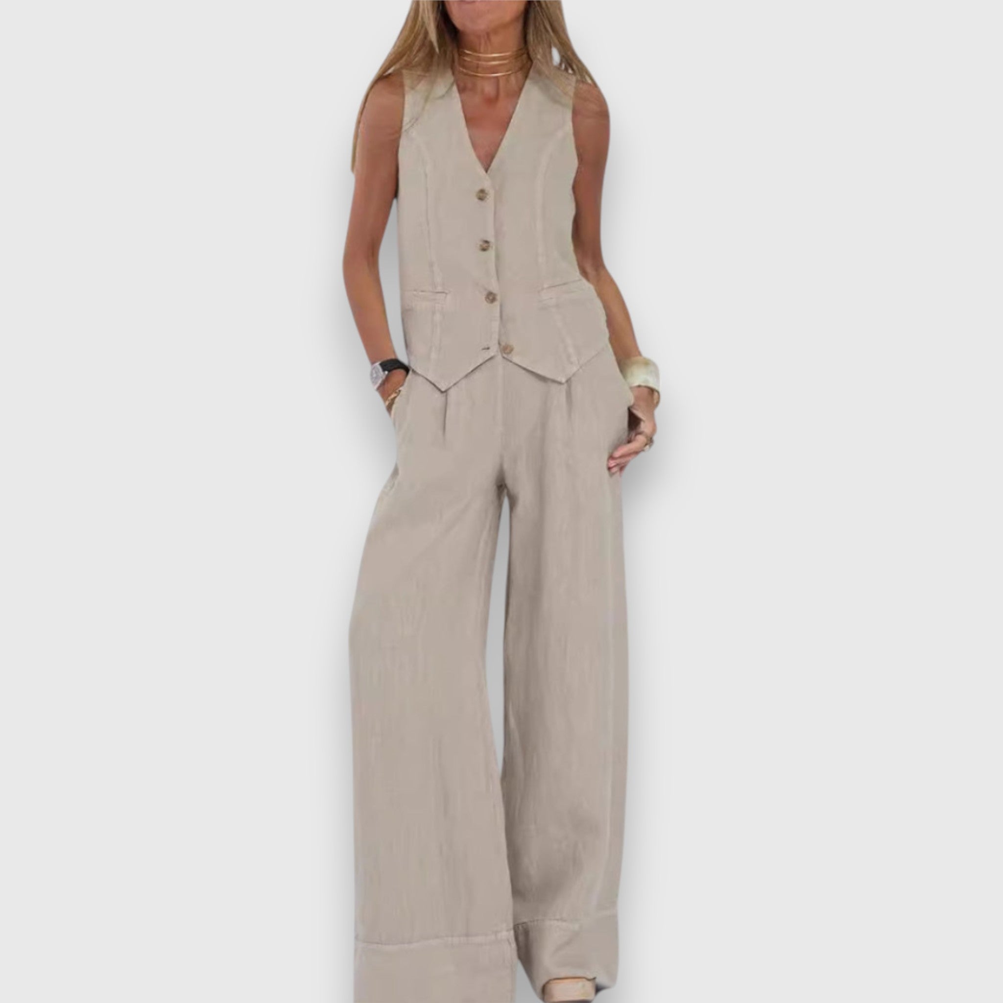 Two-Piece Set for Summer Lightness