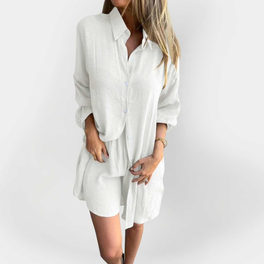 Everyday Blouse & Shorts Set