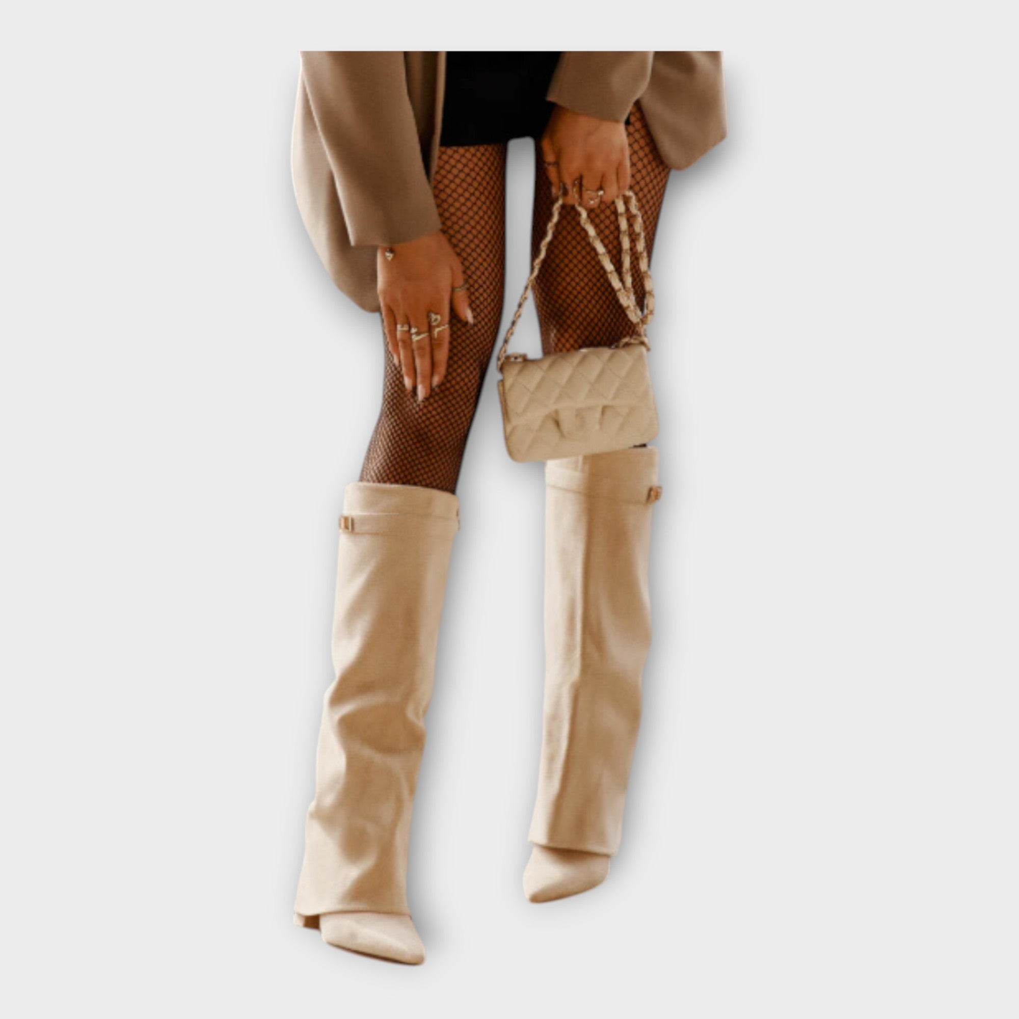 Tall Boots with Elegant Design