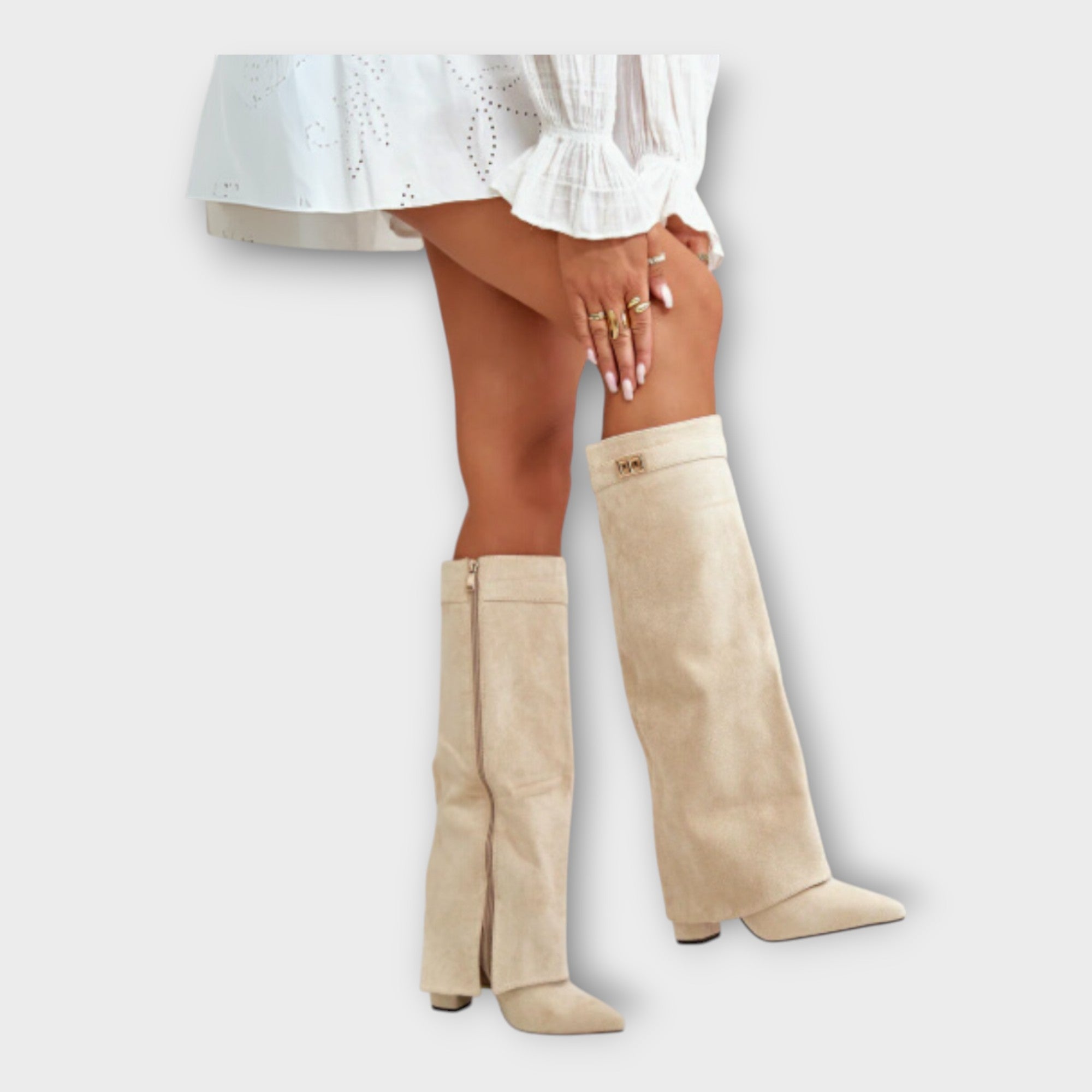 Tall Boots with Elegant Design