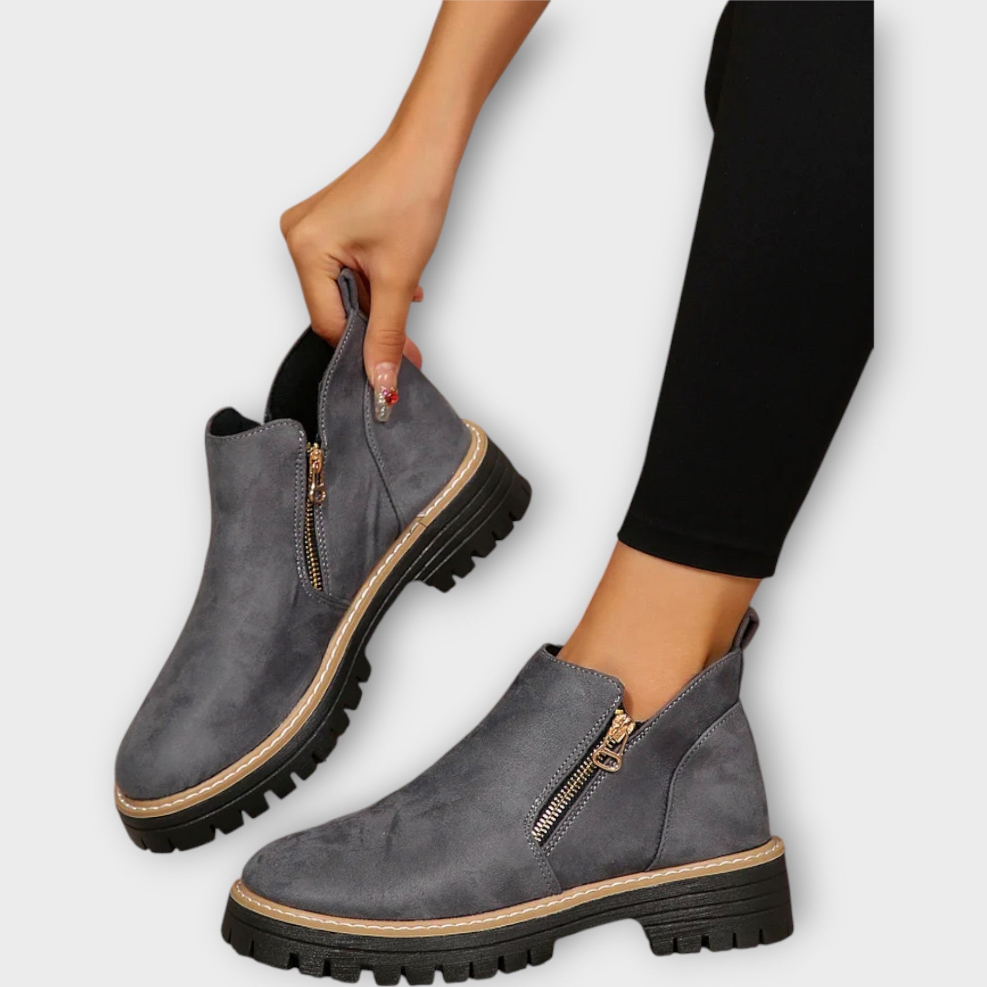 Stylish Ankle Boots with Comfortable Fit