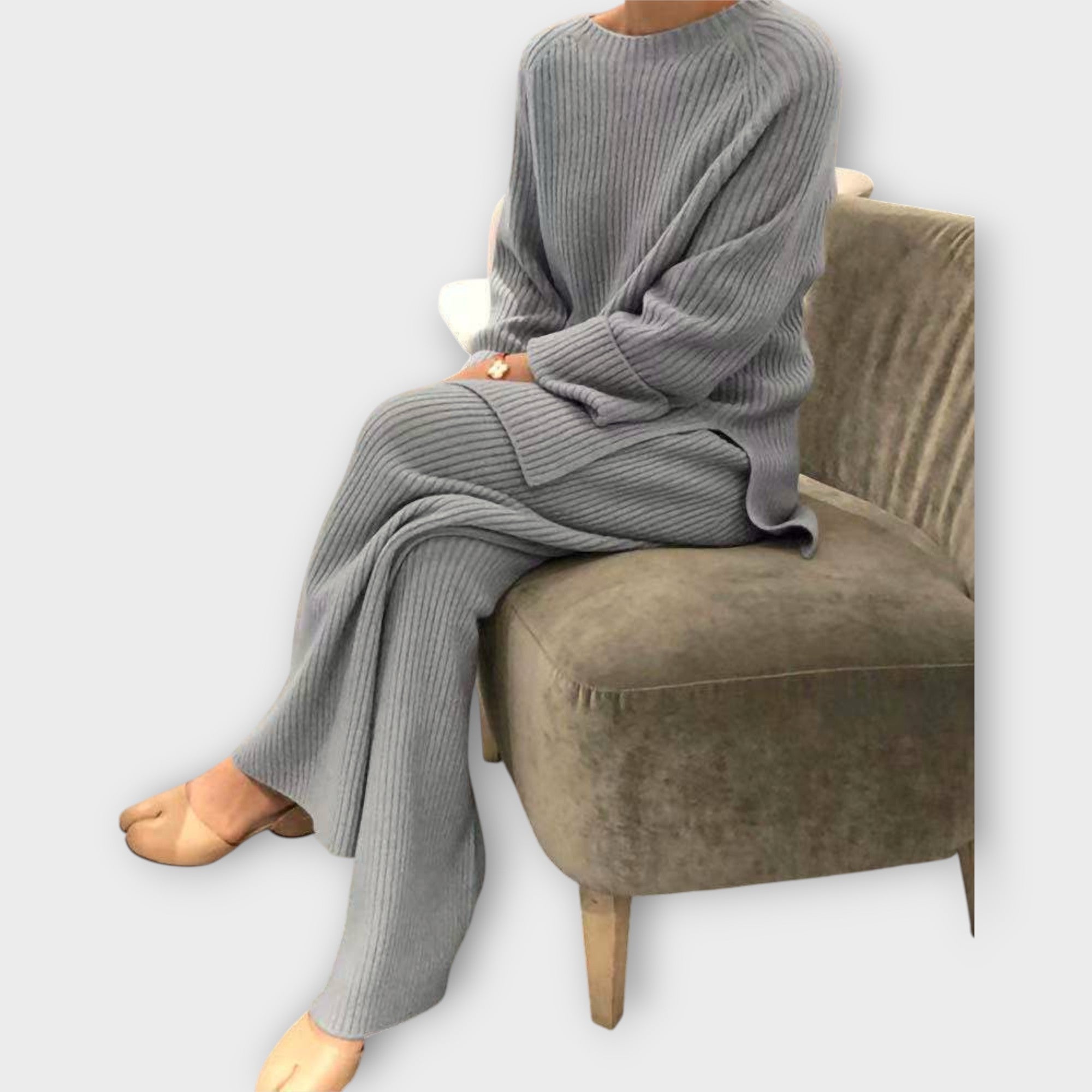 Knitted Set with Relaxed Fit