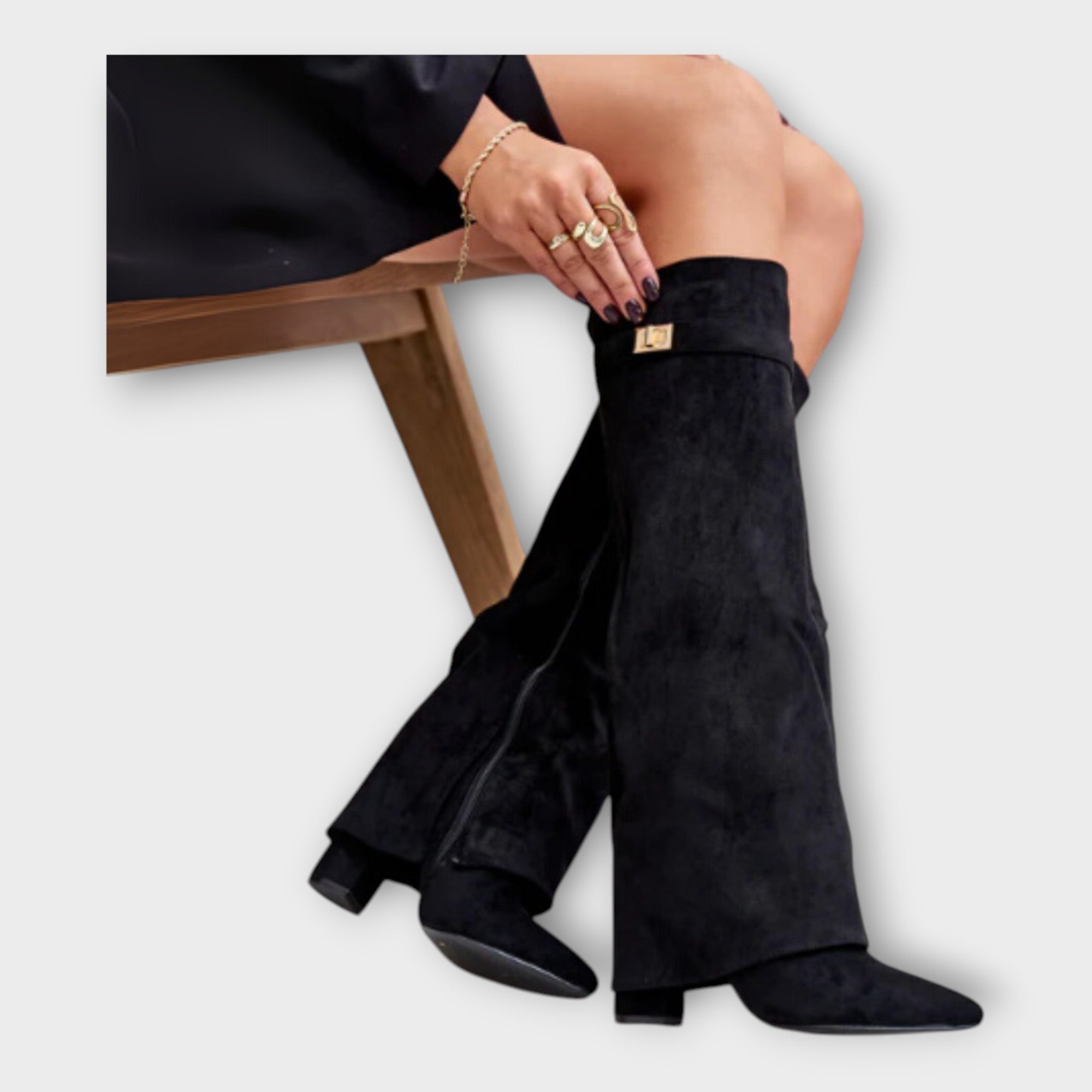 Tall Boots with Elegant Design
