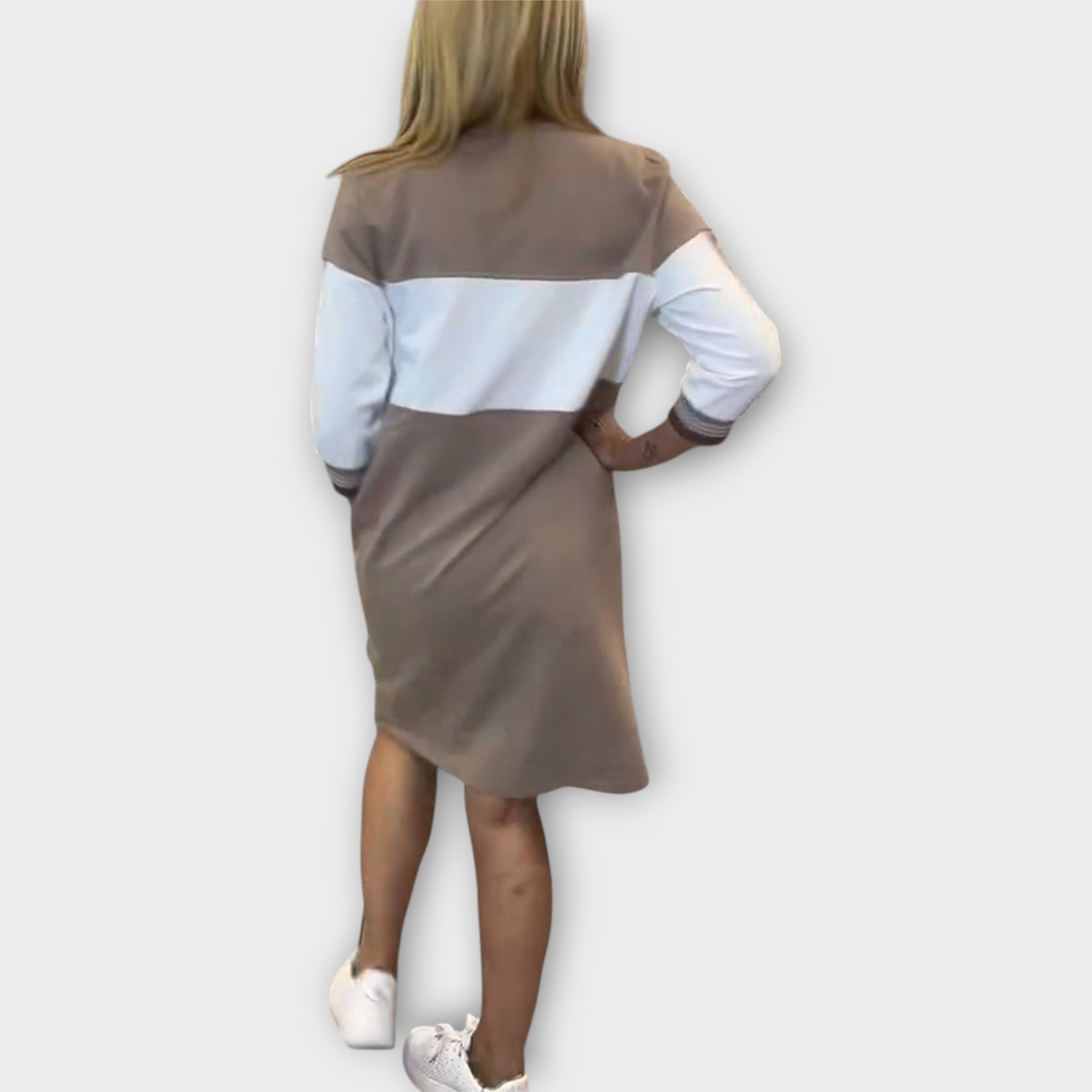 Dress with Modern Design