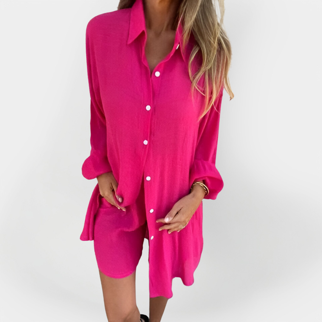 Everyday Blouse & Shorts Set