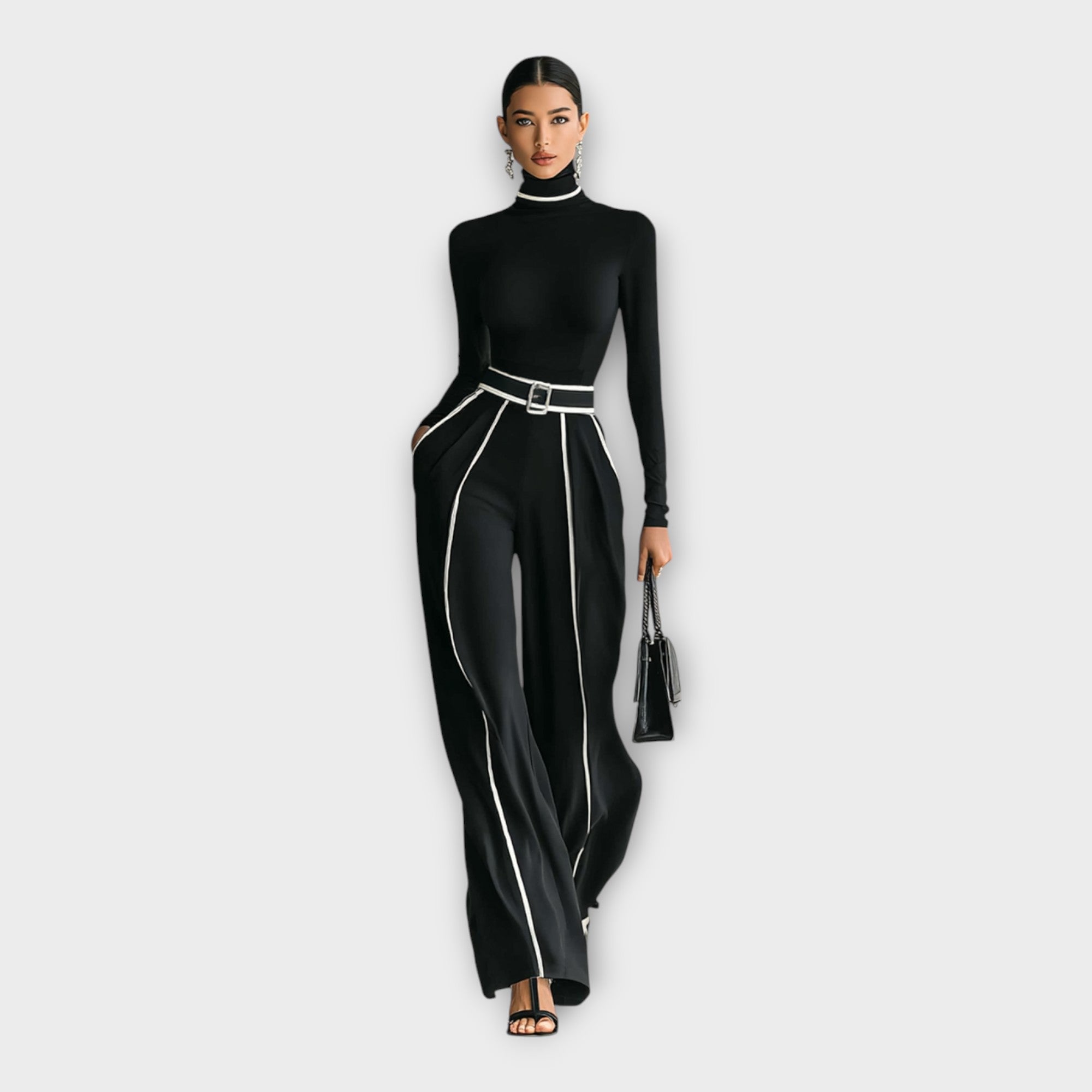 Elegant Jumpsuit with Minimal Aesthetic