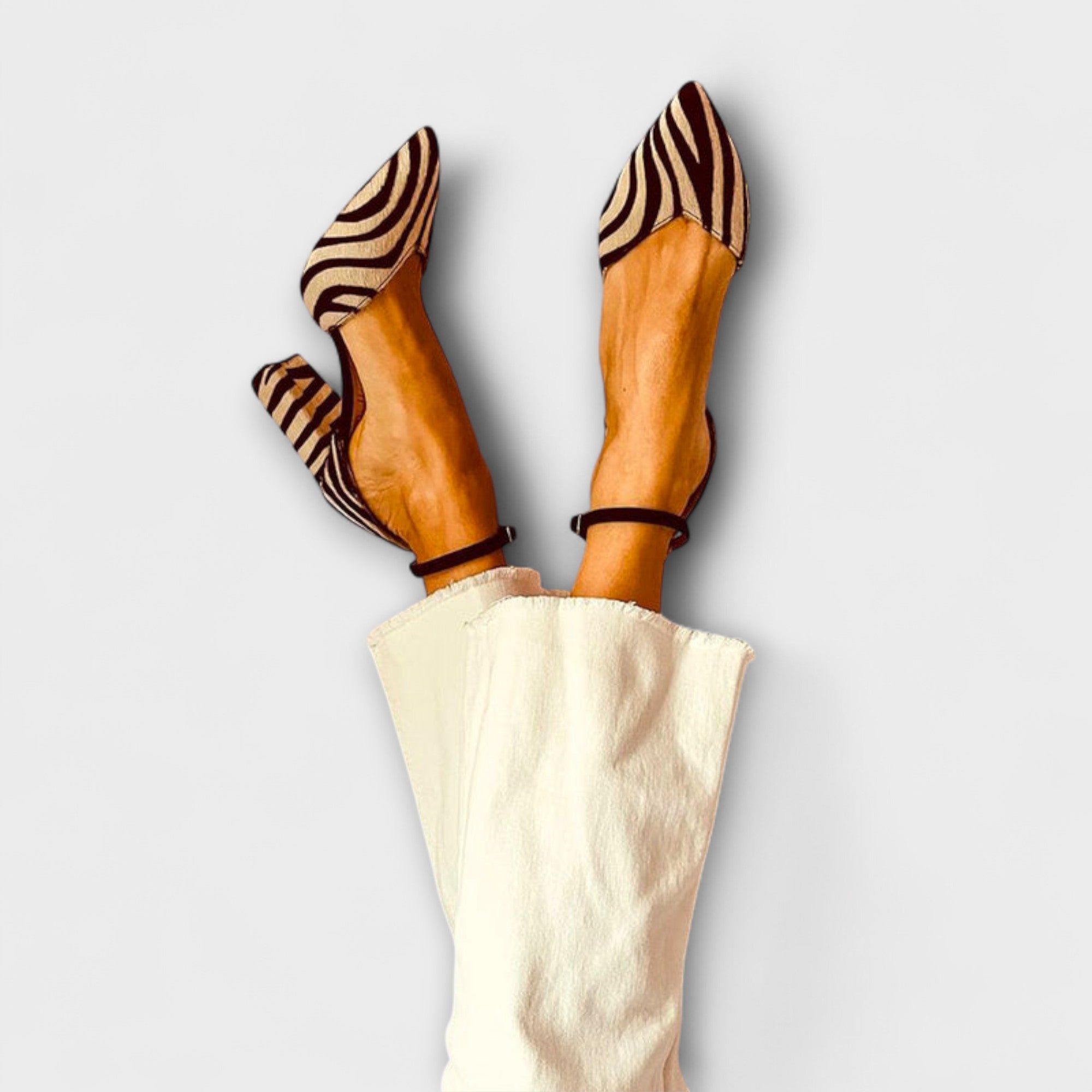 Zebrina – Zebra Print Heels