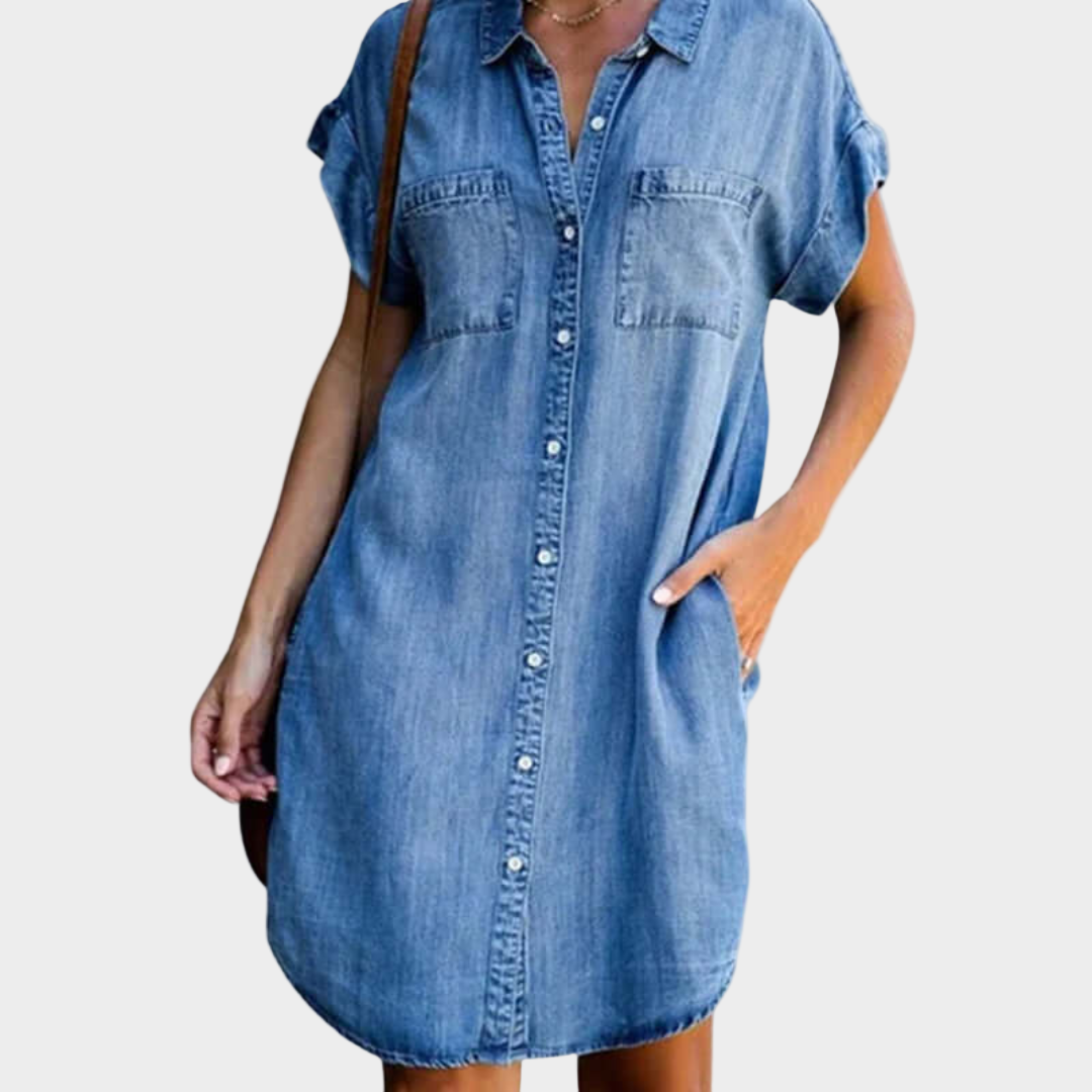 Relaxed Denim Dress
