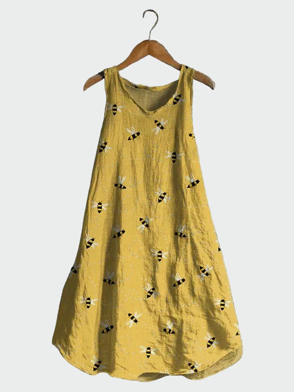 Bee Pattern Dress