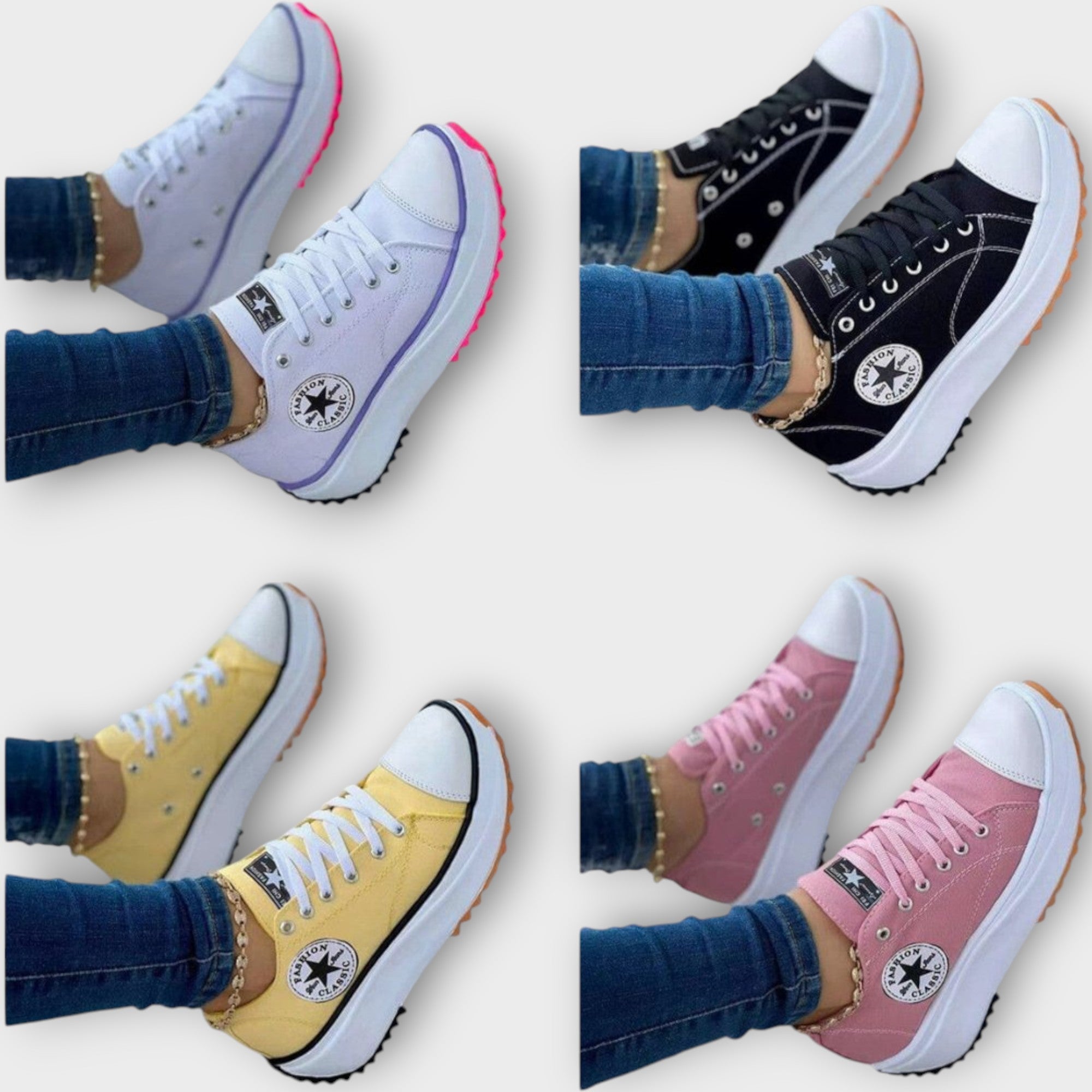 Elegant Sneakers with Modern Design