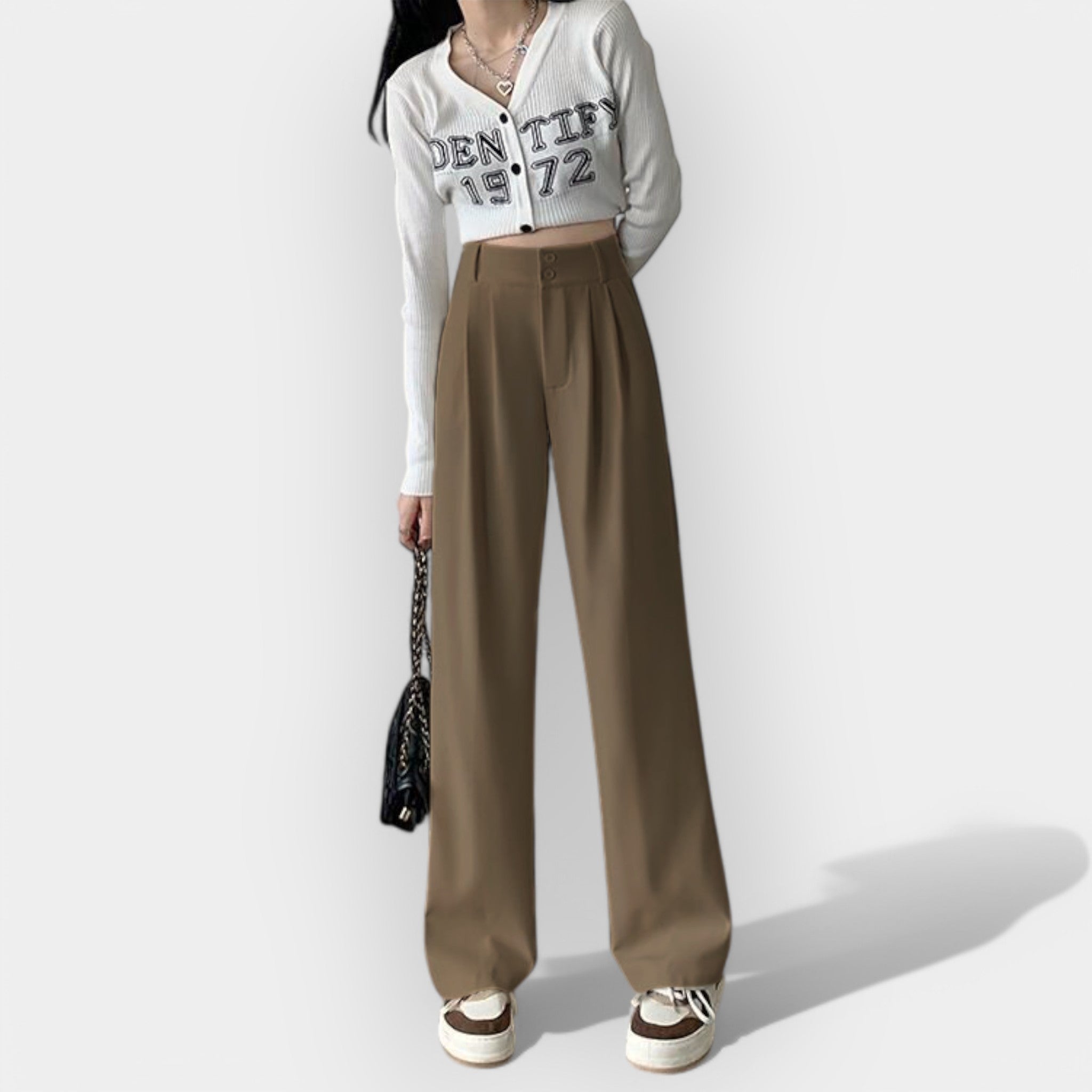 Wide Trousers in Korean Style