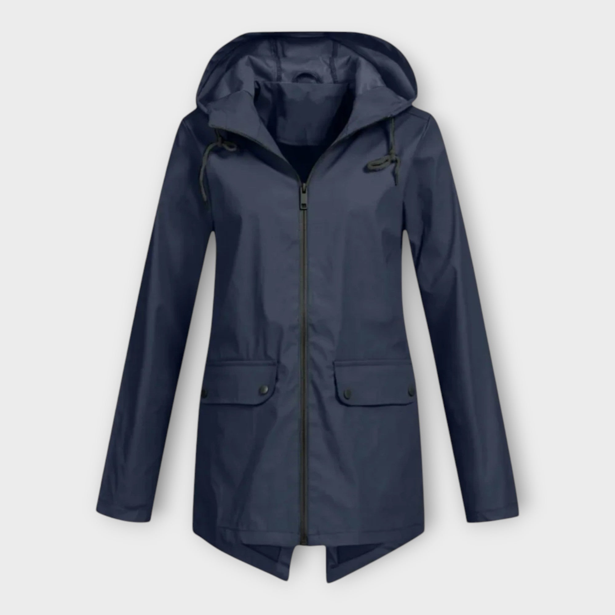 Elegant Waterproof Jacket with Hood