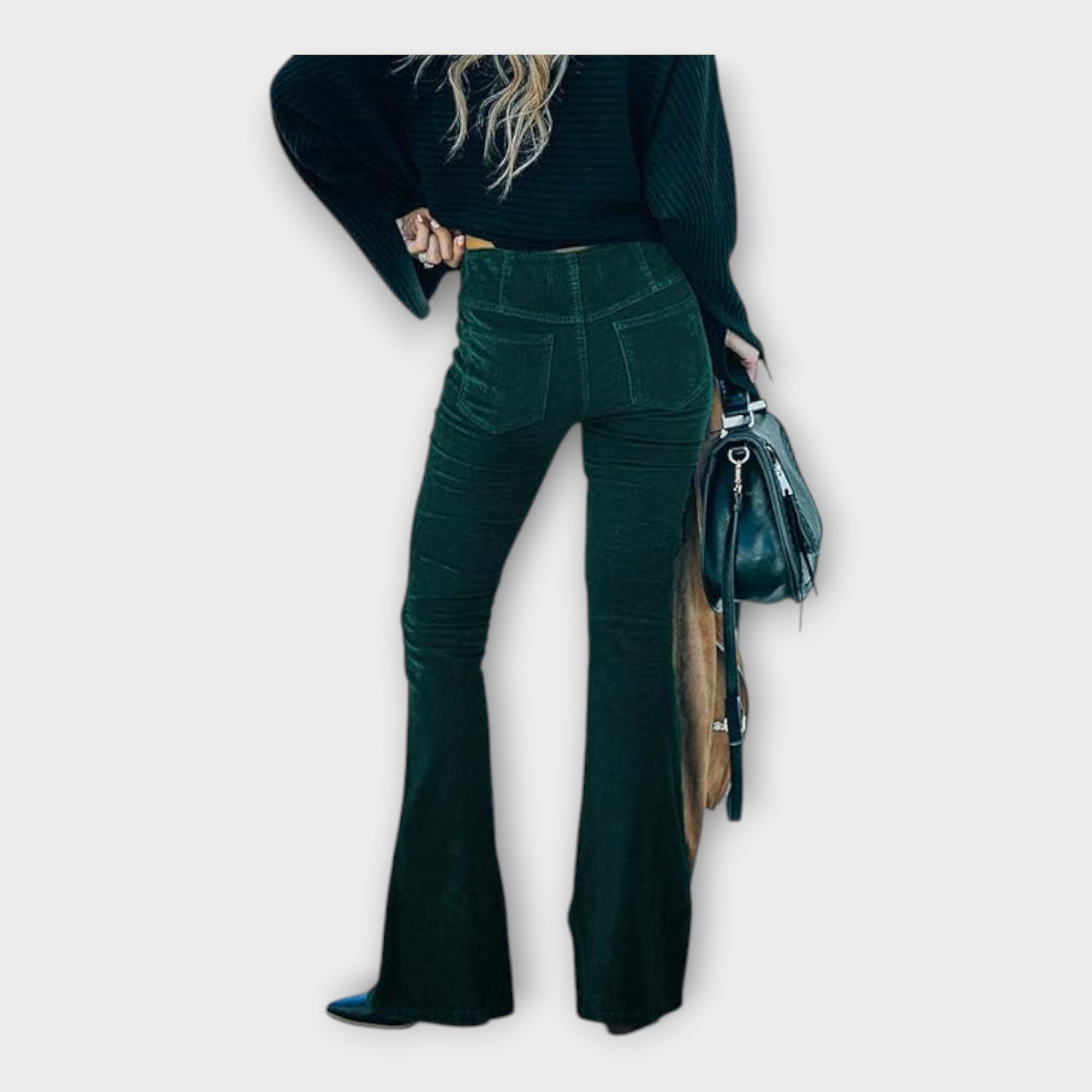 Elegant Bell-Bottom Trousers