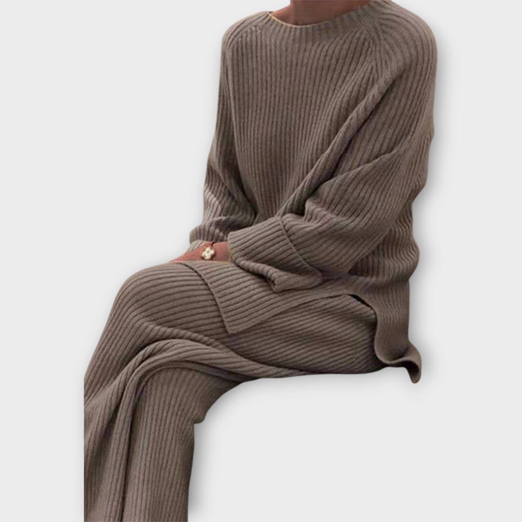 Knitted Set with Relaxed Fit