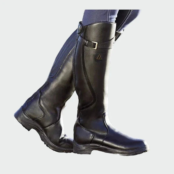 Premium leather riding boots