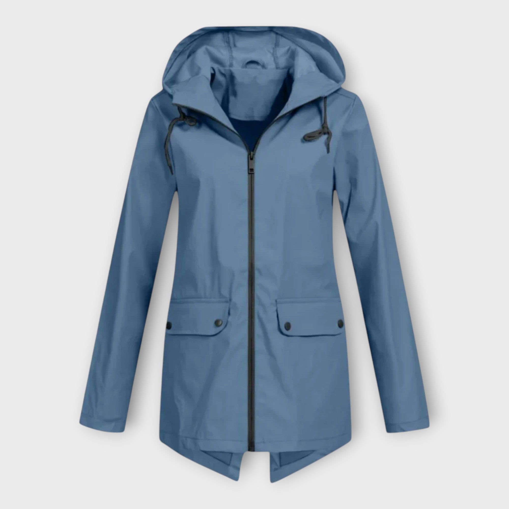 Elegant Waterproof Jacket with Hood