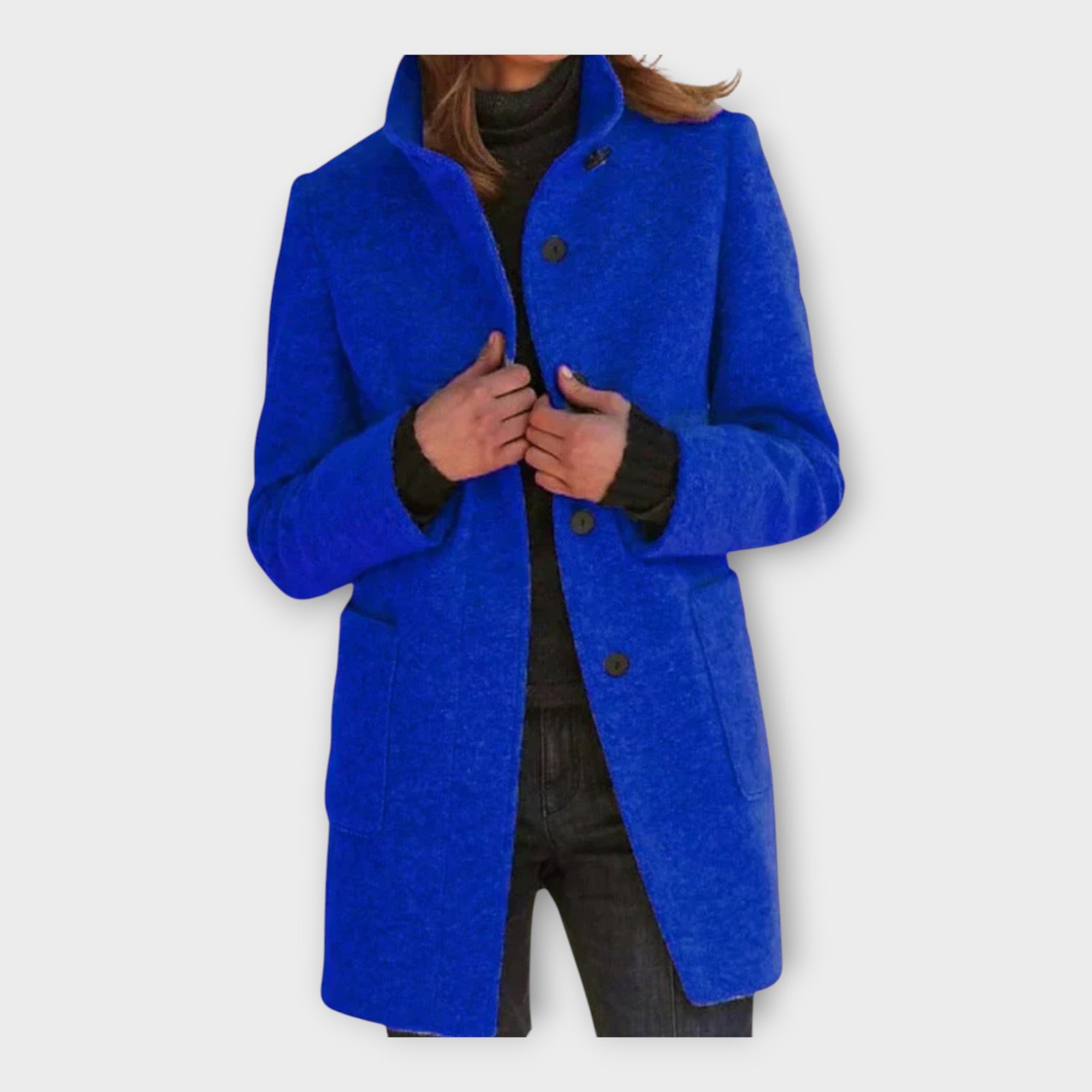 Elegant Coat with Timeless Line