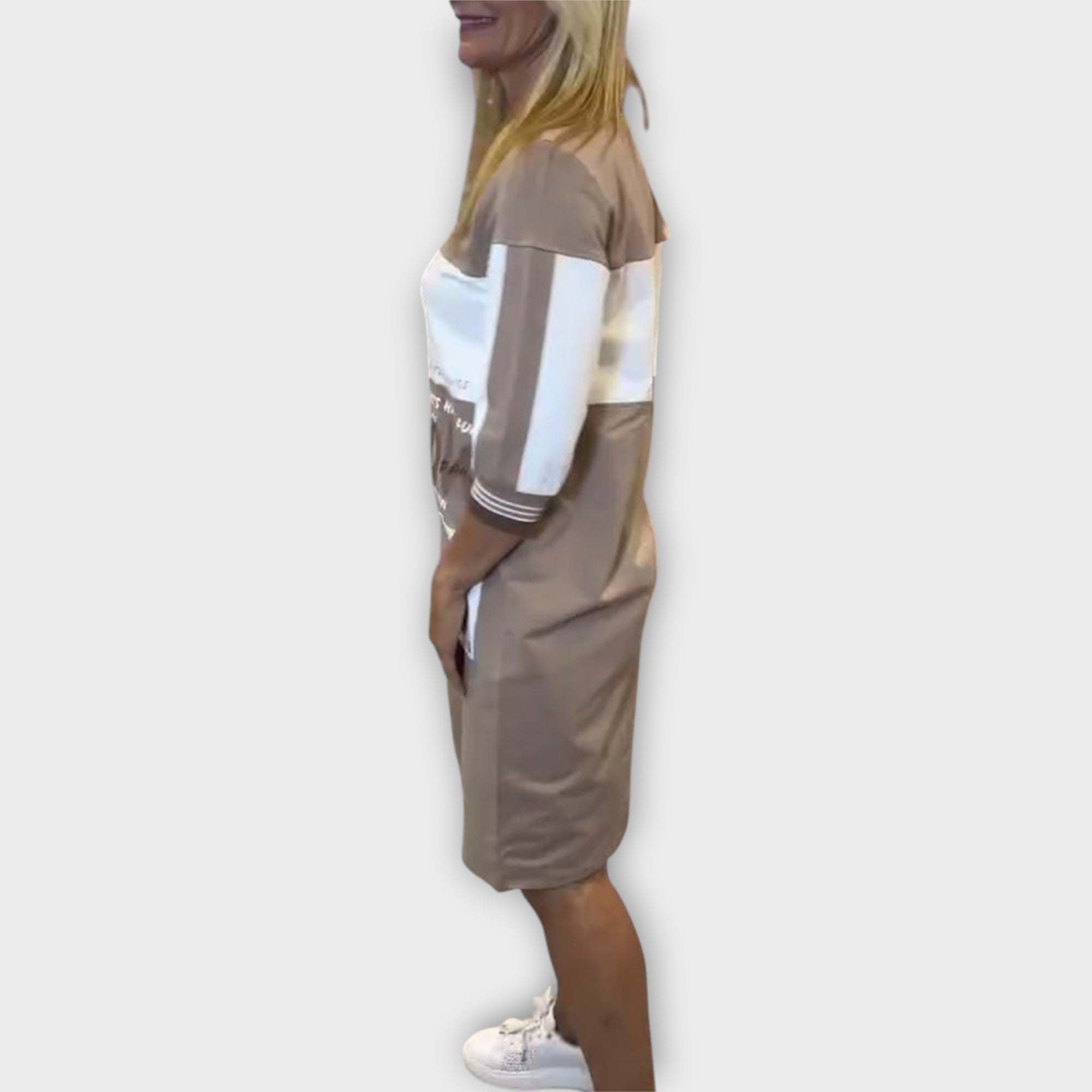 Dress with Modern Design