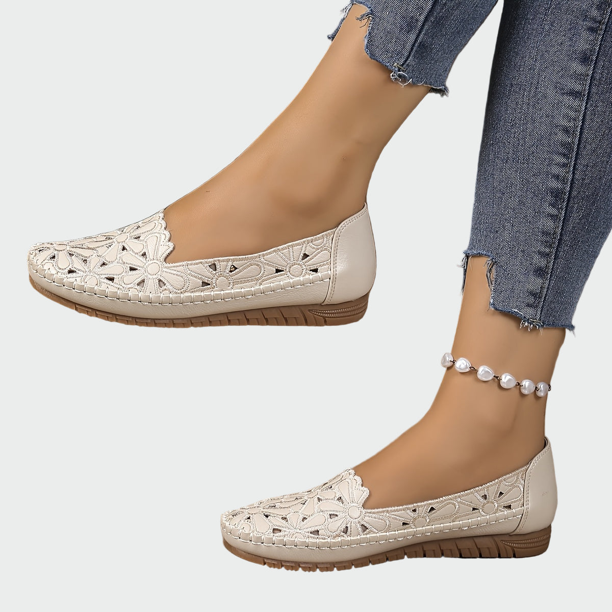 Comfortable Lightweight Orthopaedic Shoes with Perforations
