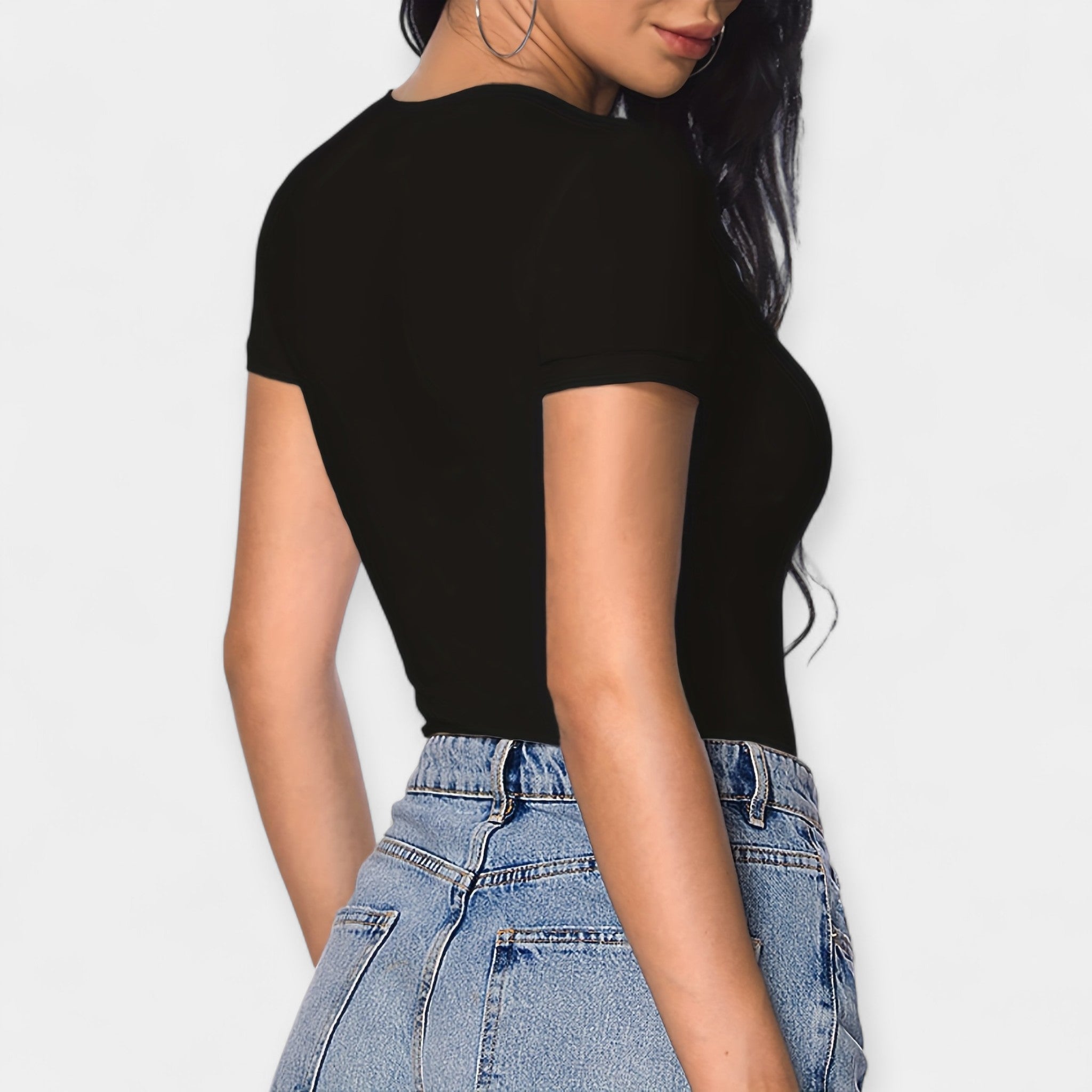 Summer V-Neck Bodysuit